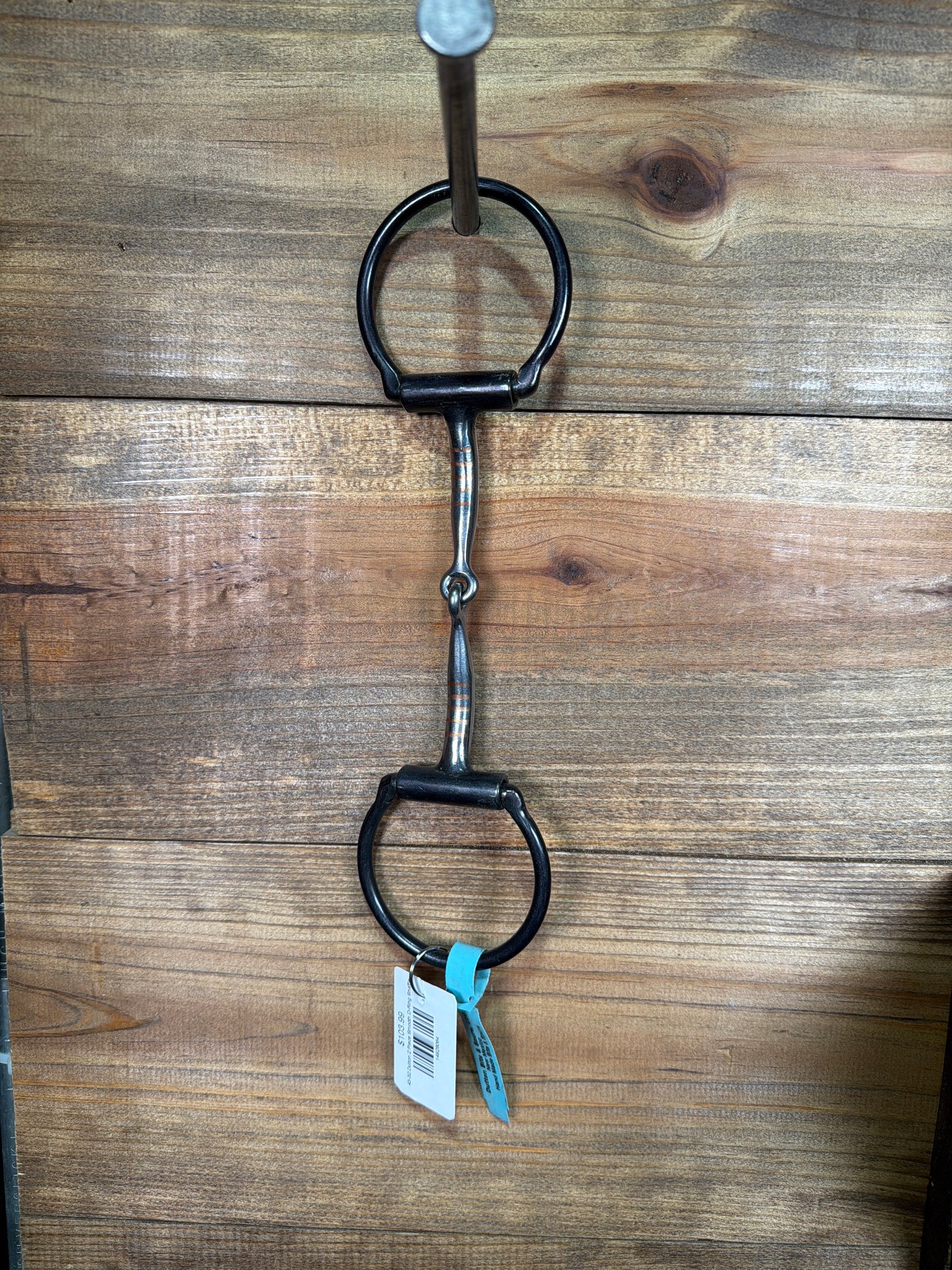 43-32 Dutton 2 Piece Smooth D-Ring Snaffle