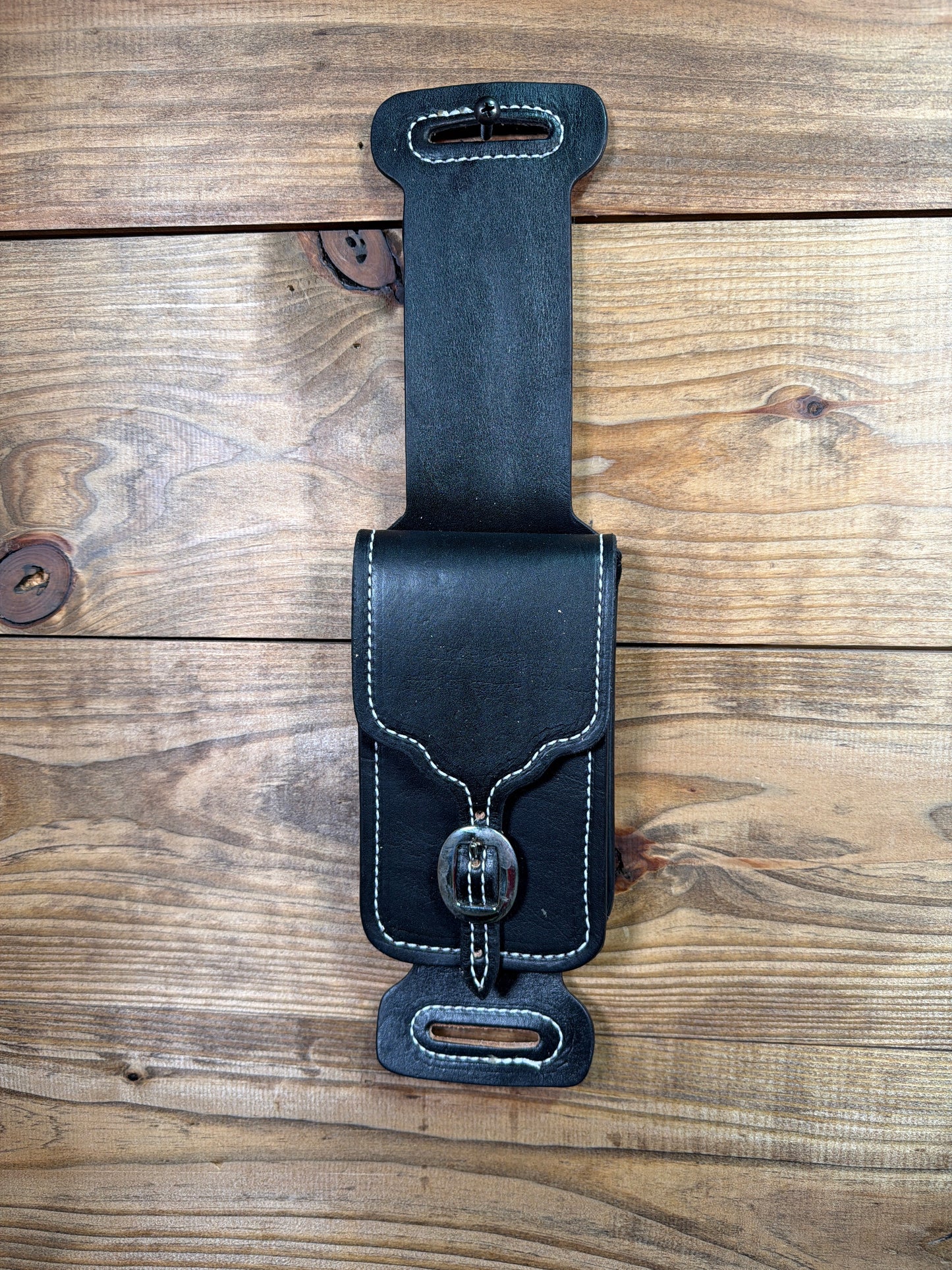 Billet Phone Holder Black Slick