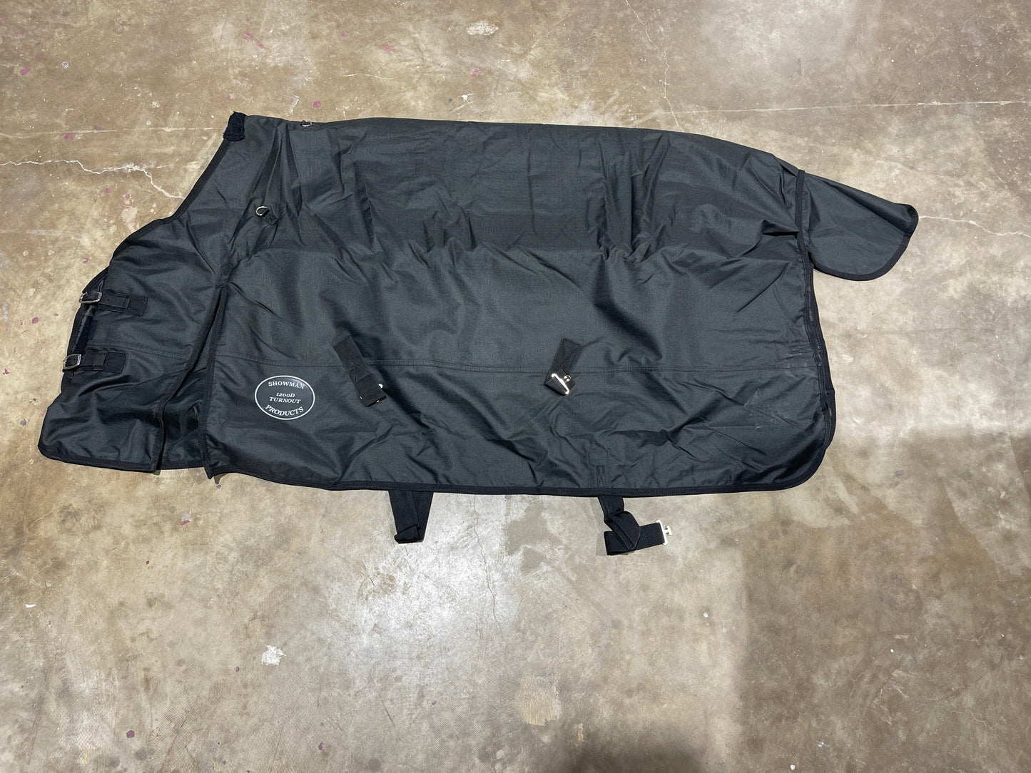 Showman Horse Blanket Black