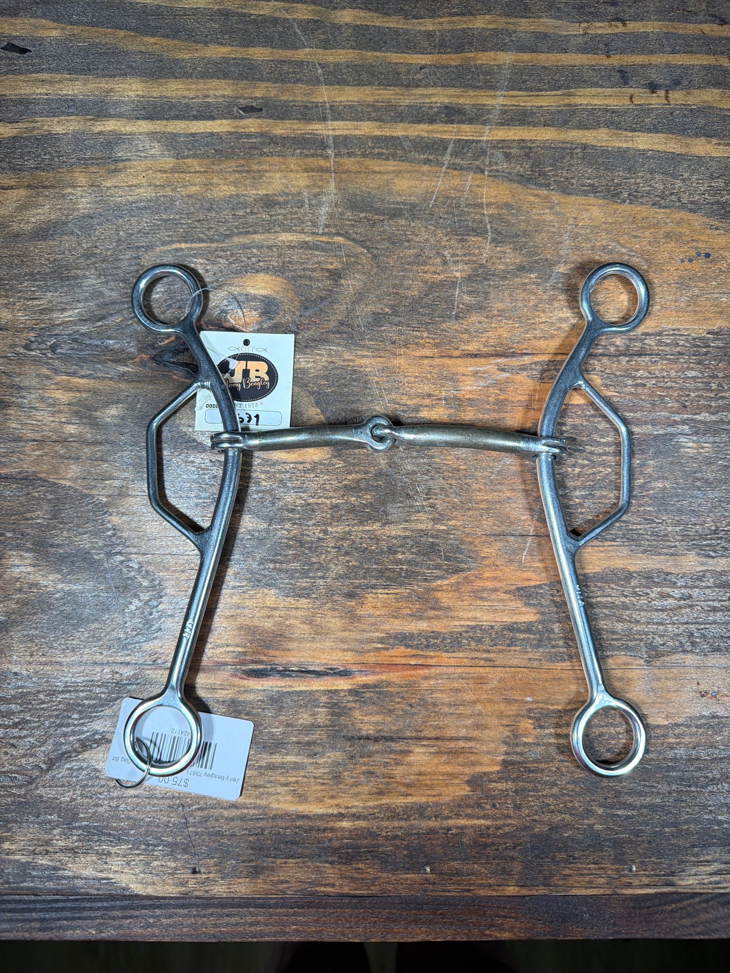 Jerry Beagley 73671 Long Shank Sliding Gag Bit