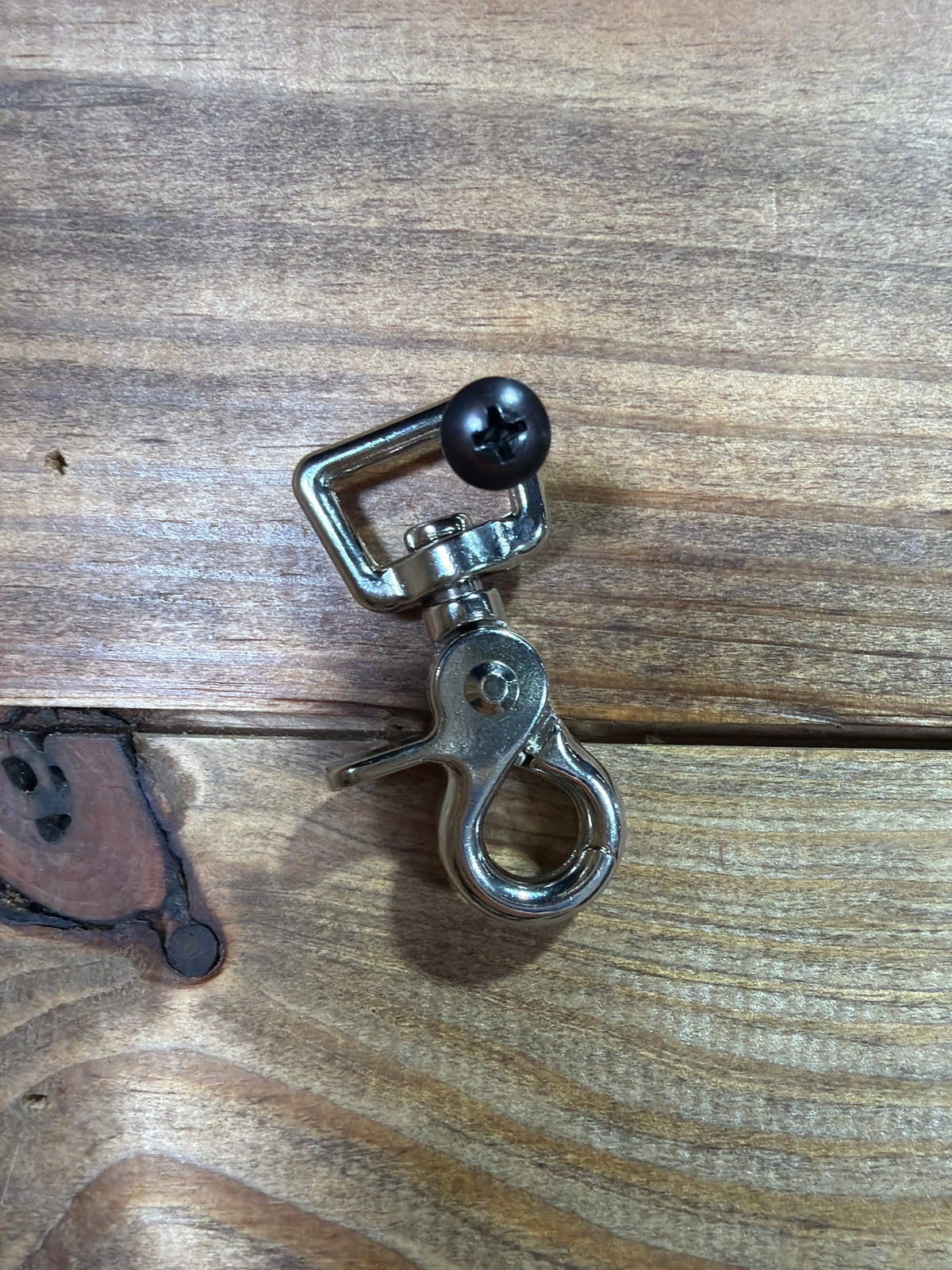 7/8" Silver Trigger Snap Round