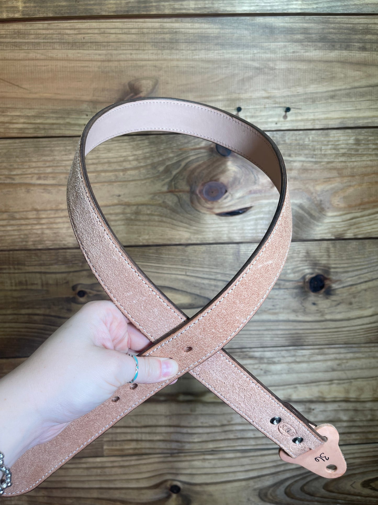 Single Stitched Roughout Belt