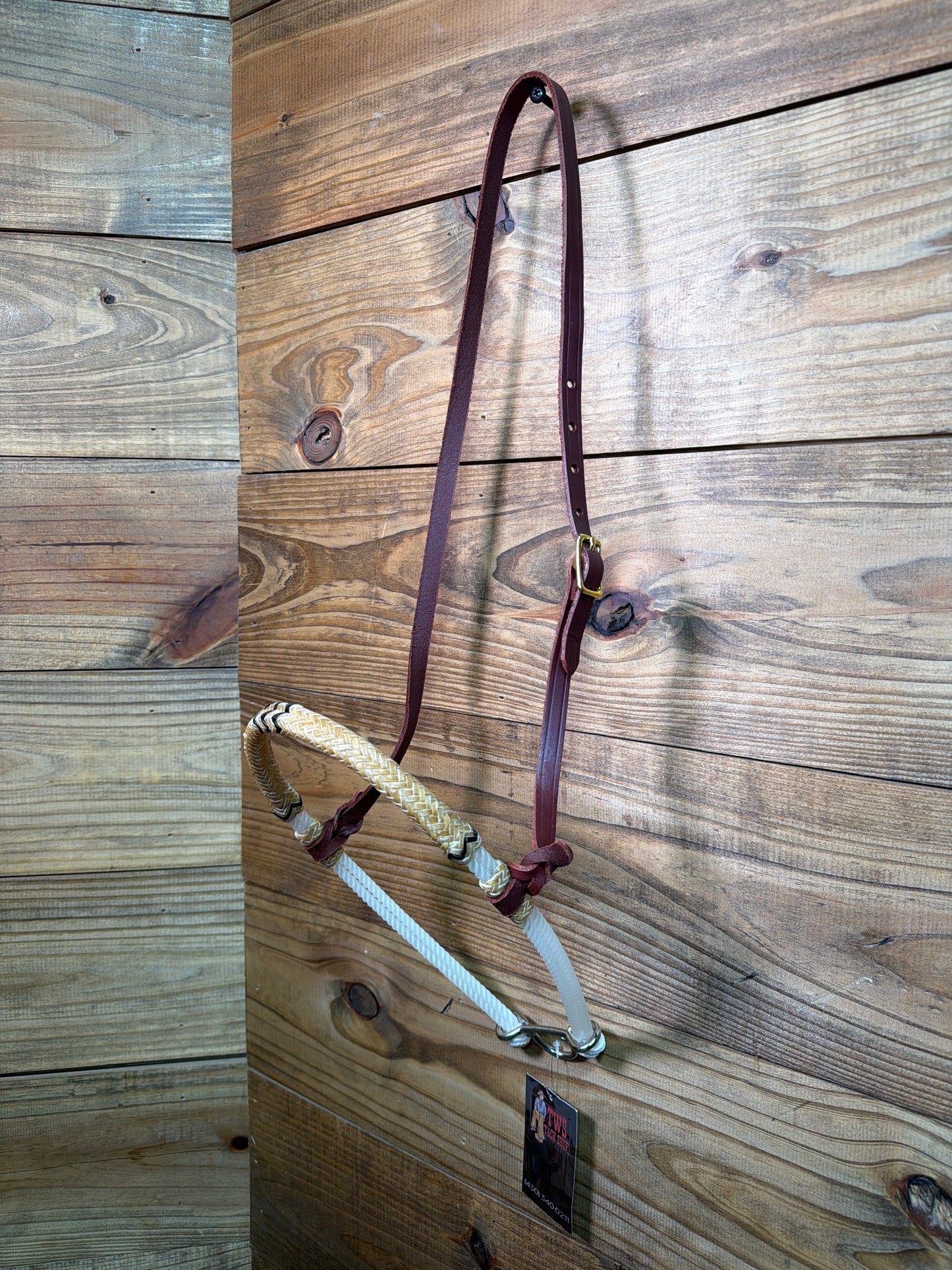 Tie Down Nose Band w/ Rawhide