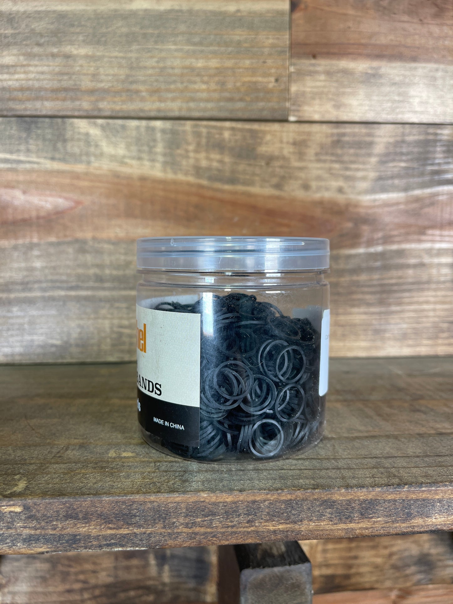 Cashel Rubber Braiding Bands Black