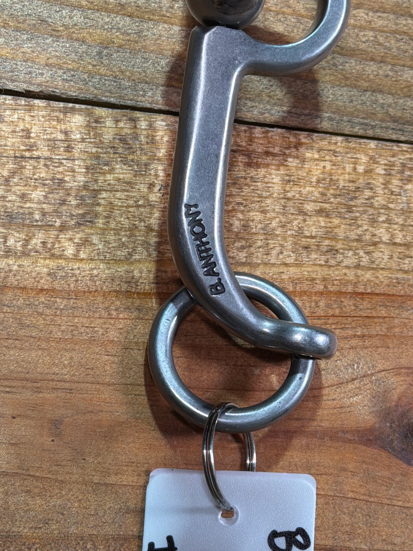 ISBIT136 Brandon Anthony 3/8" Round Snaffle Port