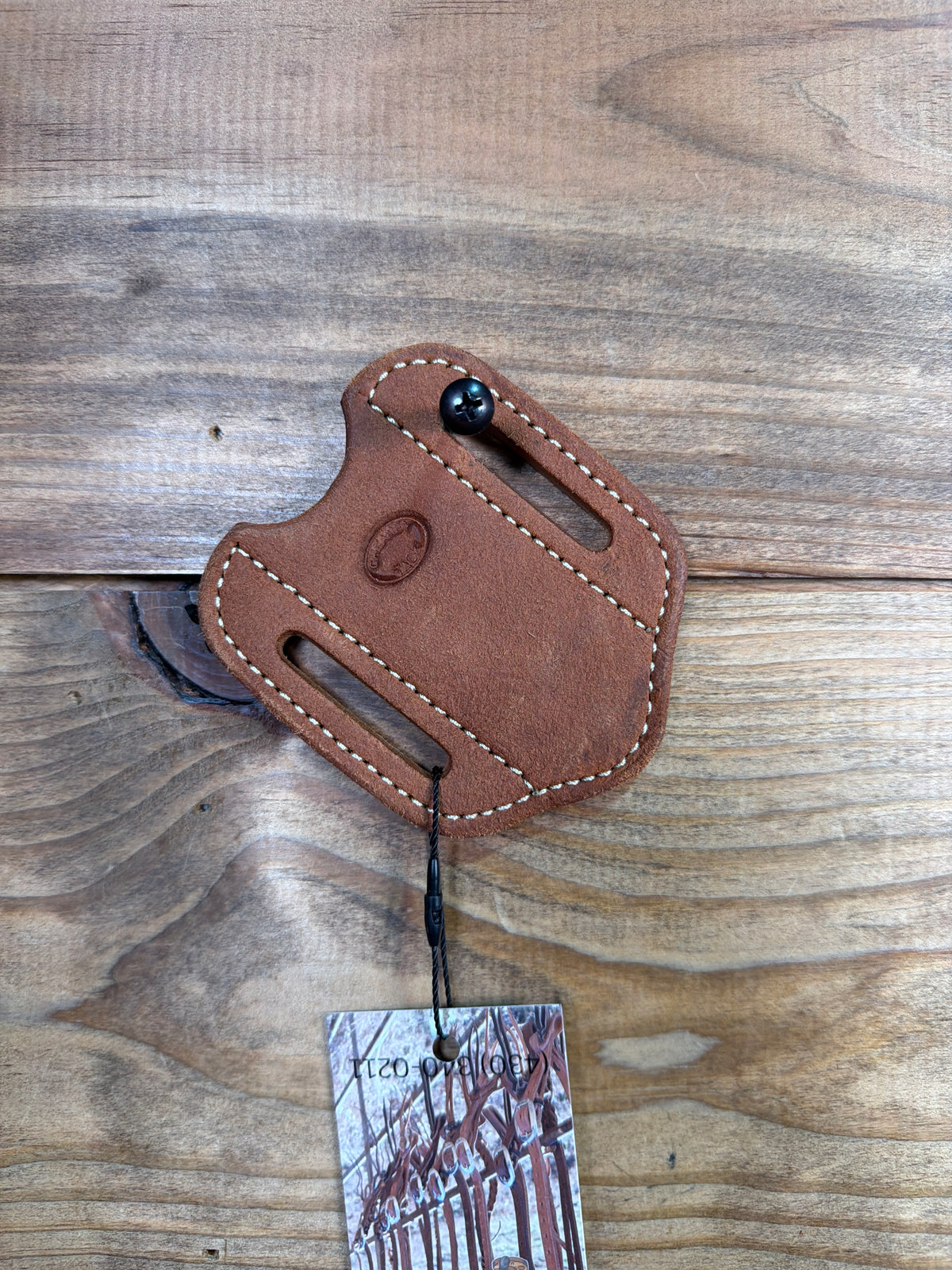 024 Cheaney 3 1/4" Knife Sheath Oiled Roughout