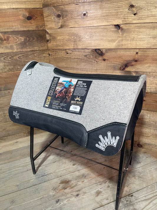 55 Best Ever 32x32 & 1" Gray Kush Black Leathers