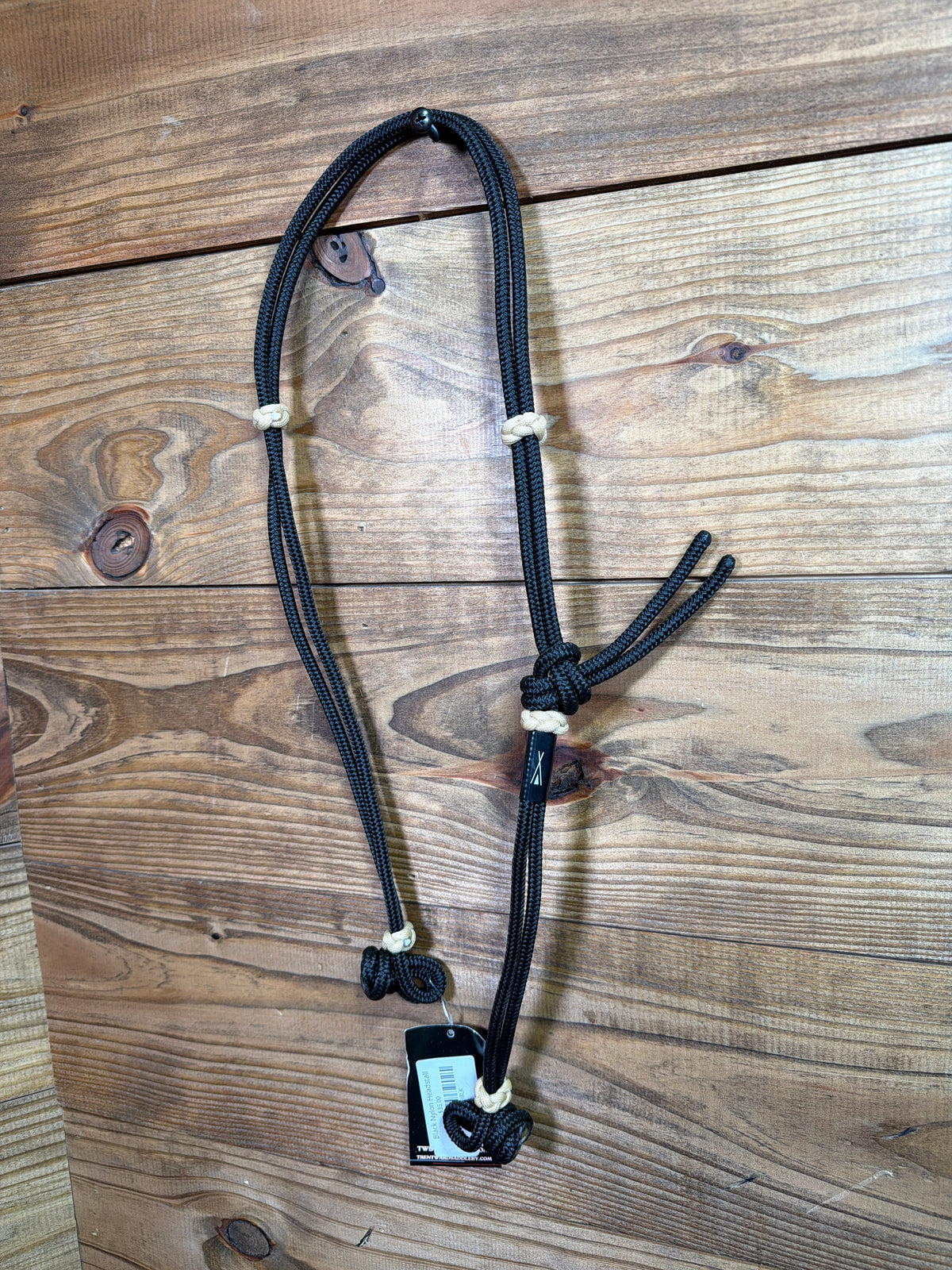 Black Nylon Headstall