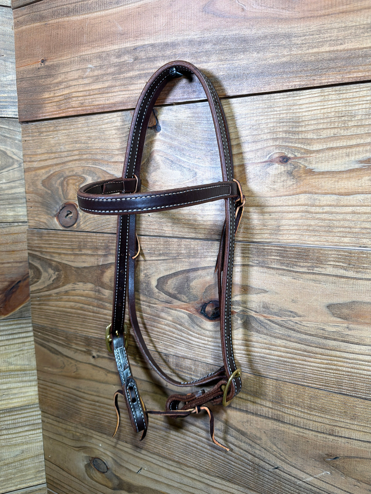 D&S Double Buckle Browband Headstall