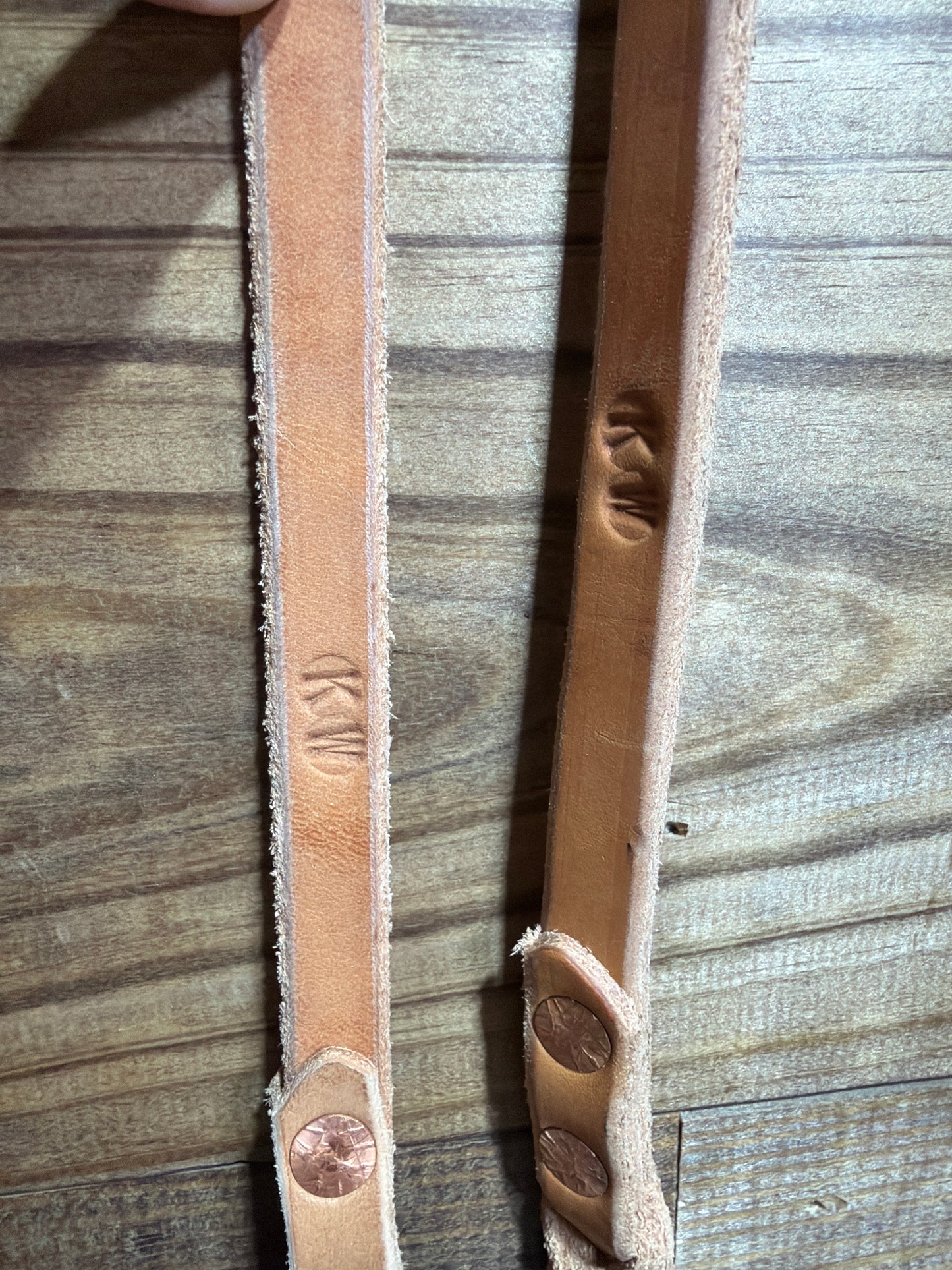 KW Leather 8ft Split Reins