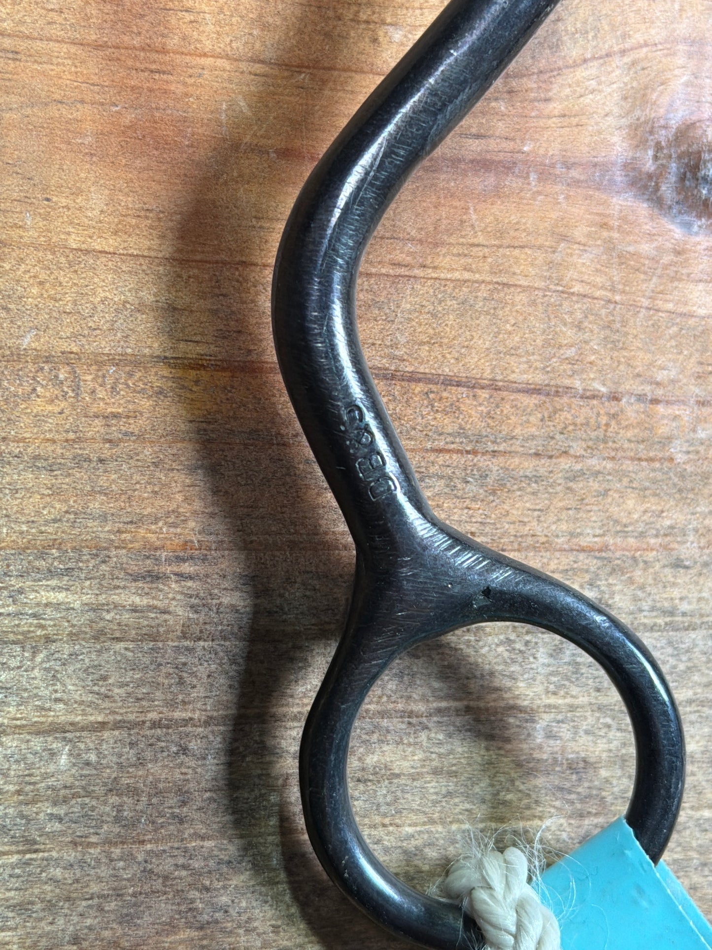 07-43 Dutton 2 Piece Twisted Wire Snaffle