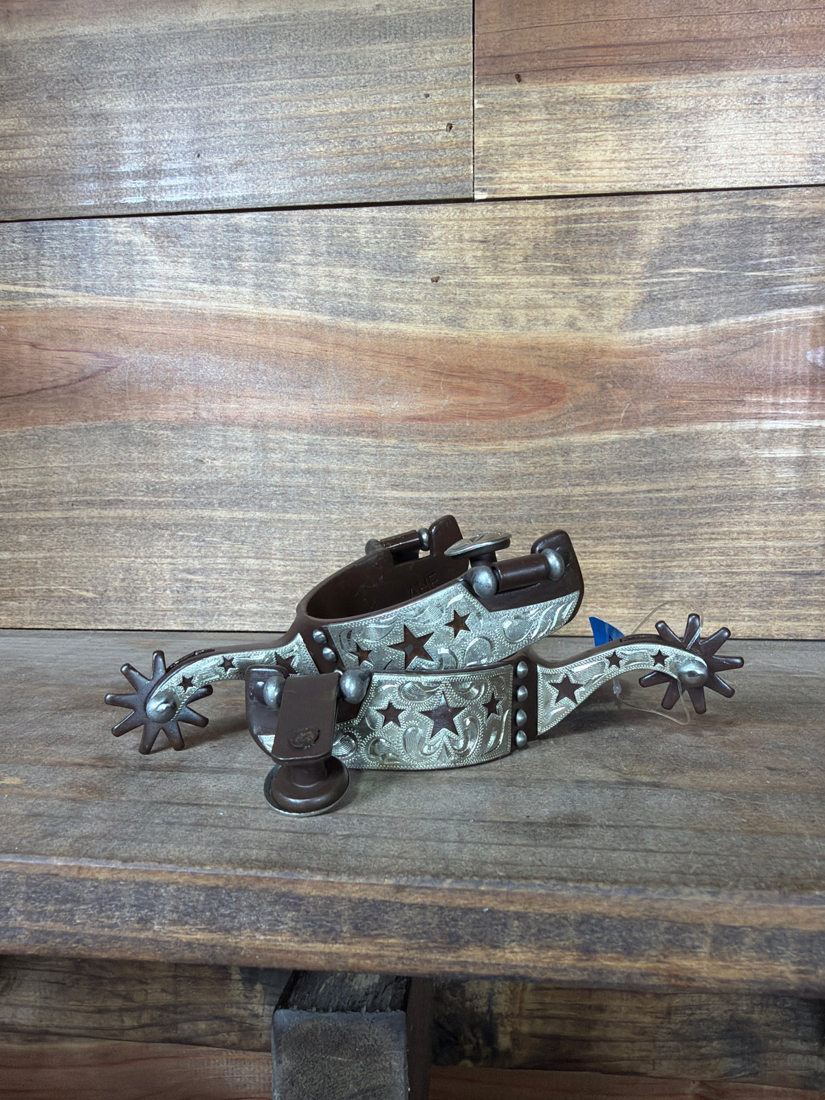Youth Spurs w/ Mounted Stars