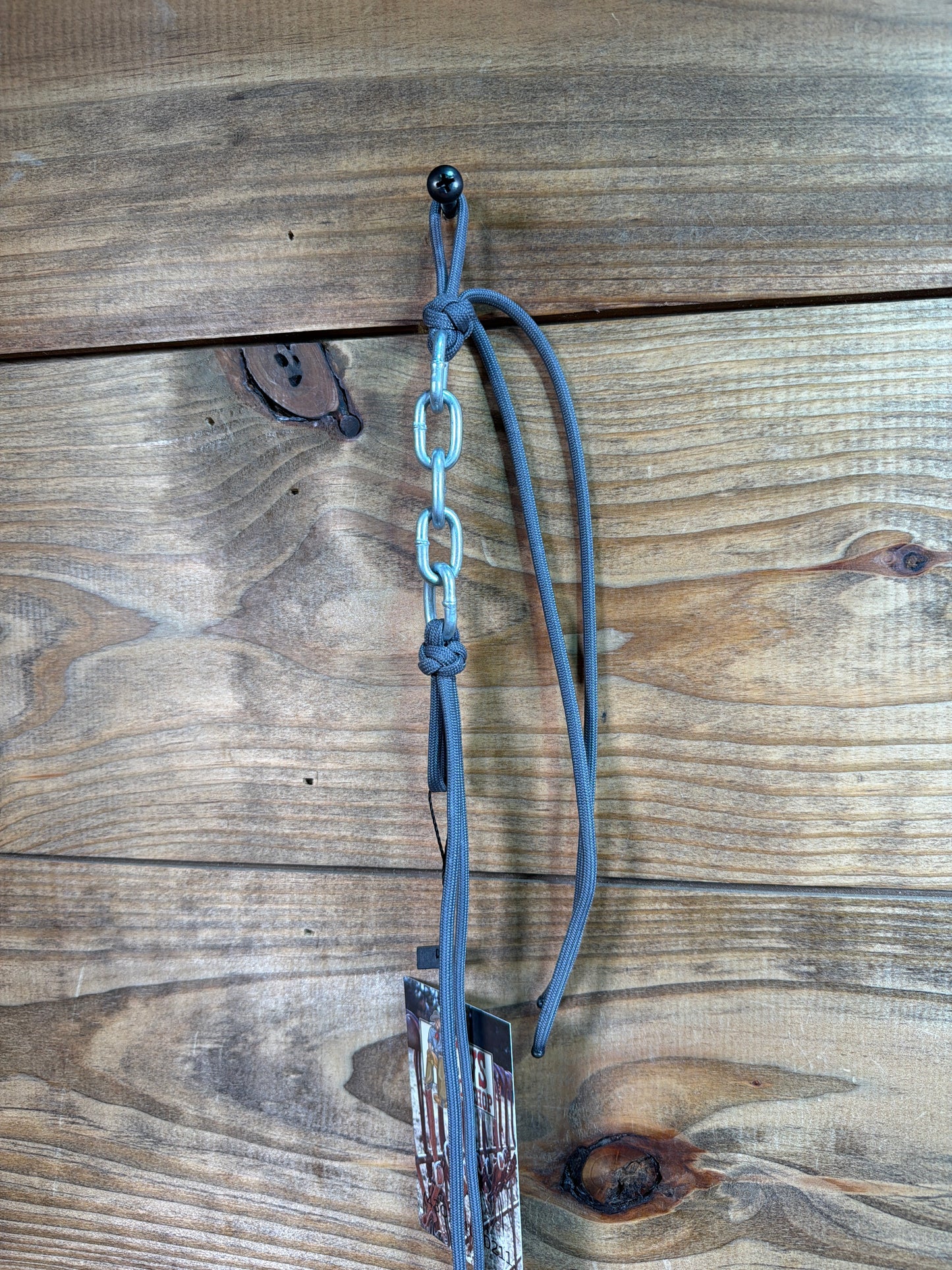 Nylon String Cowboy Curb Gray