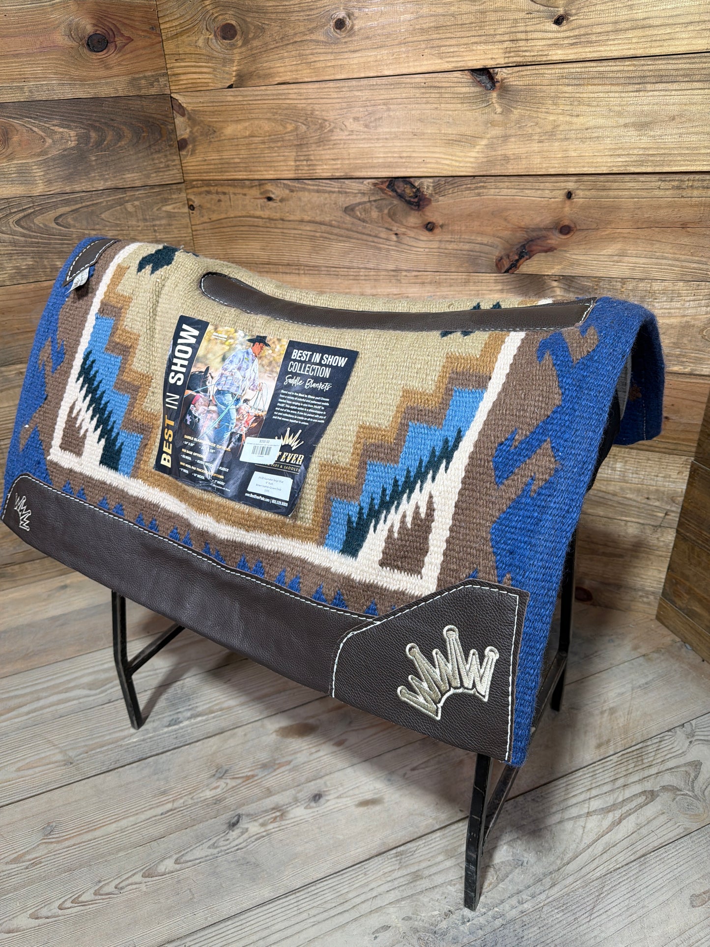 93 Best Ever 34x38 & 3/4" Kush Haymaker Beige Blue