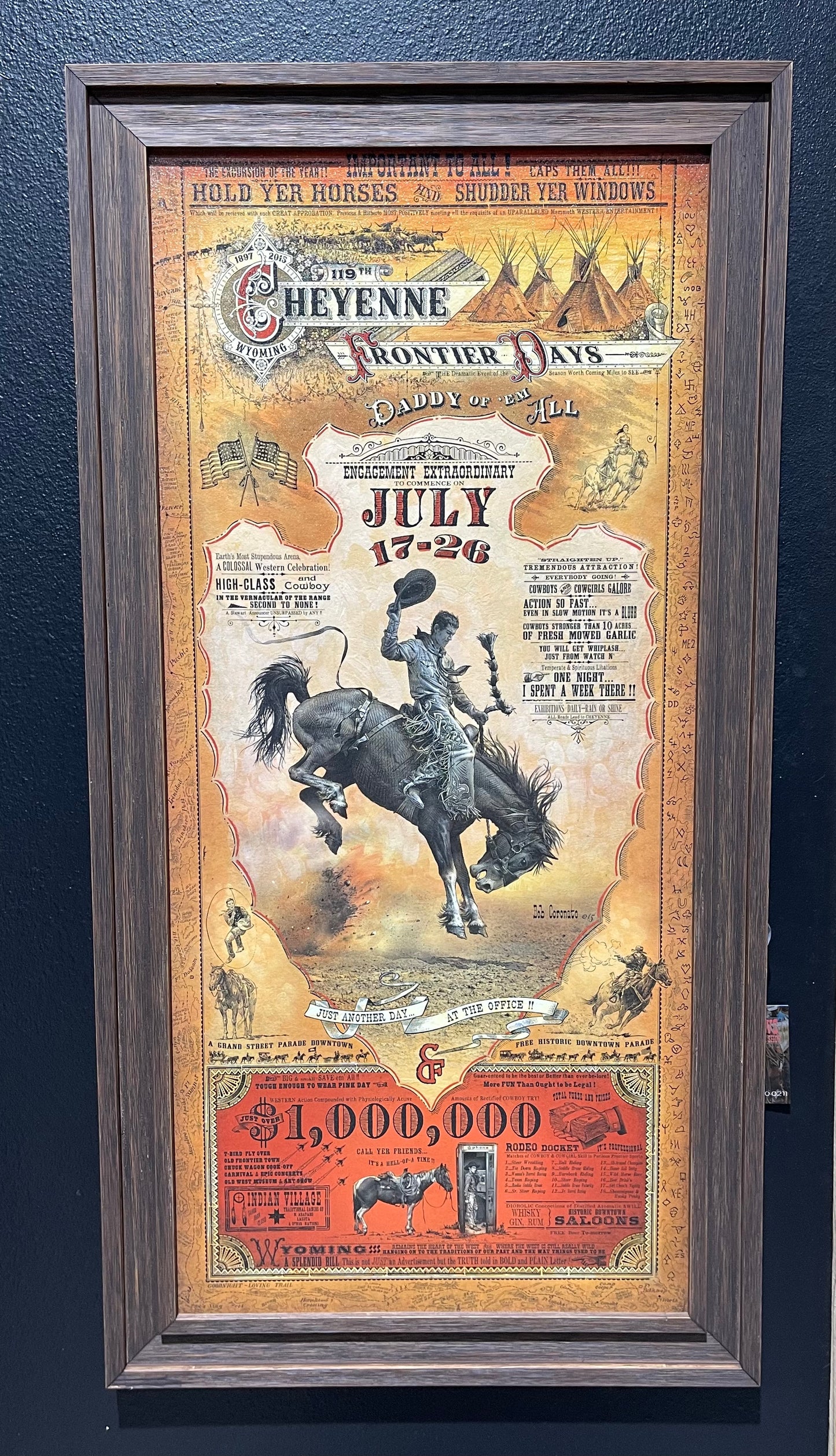 Cheyenne Frontier- 18x39