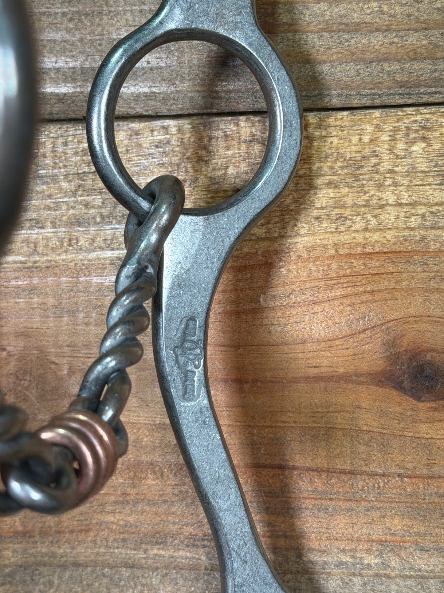 ISBIT164 Josh Ownbey Jr Cowhorse Twisted Wire Snaffle
