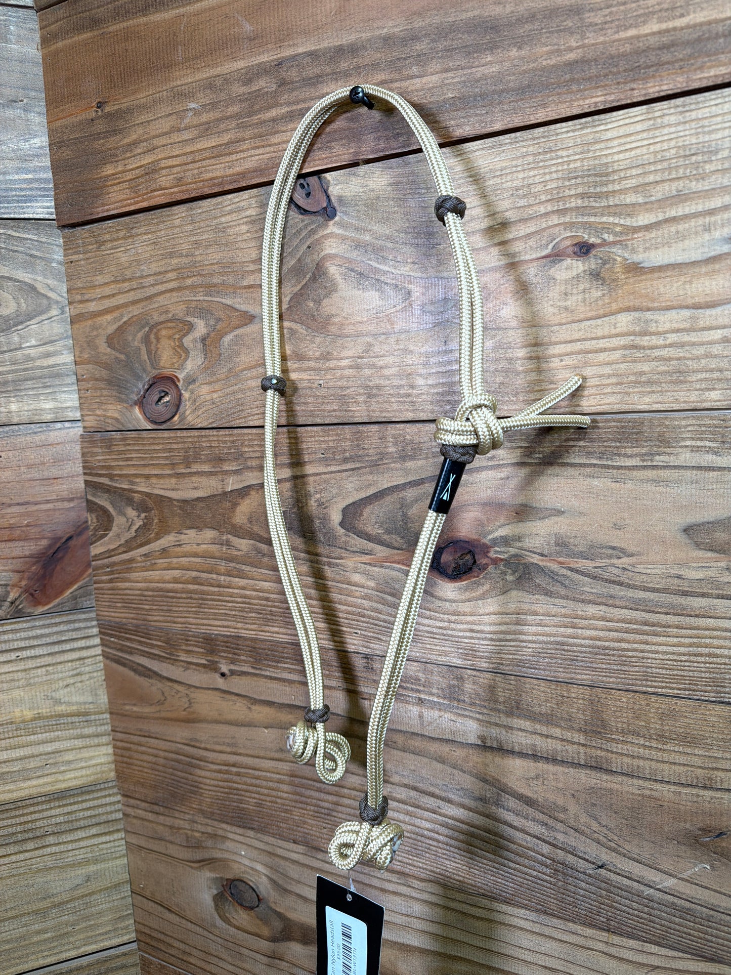 Tan Nylon Headstall