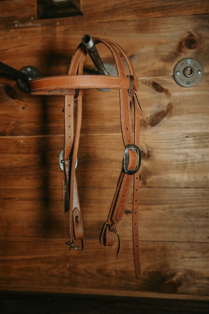 Medium Oil Browband Headstall