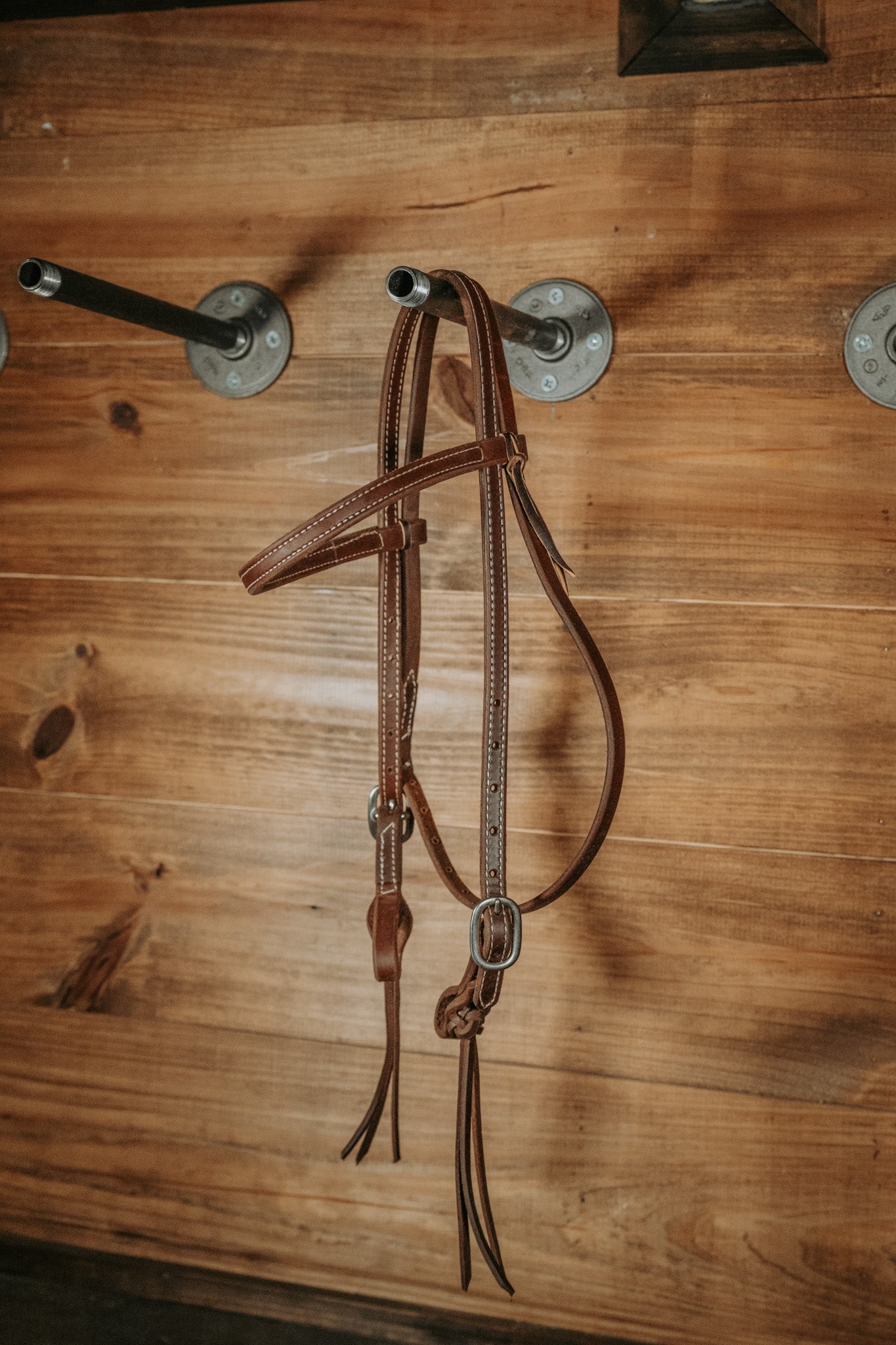 Dark Oil Browband Headstall