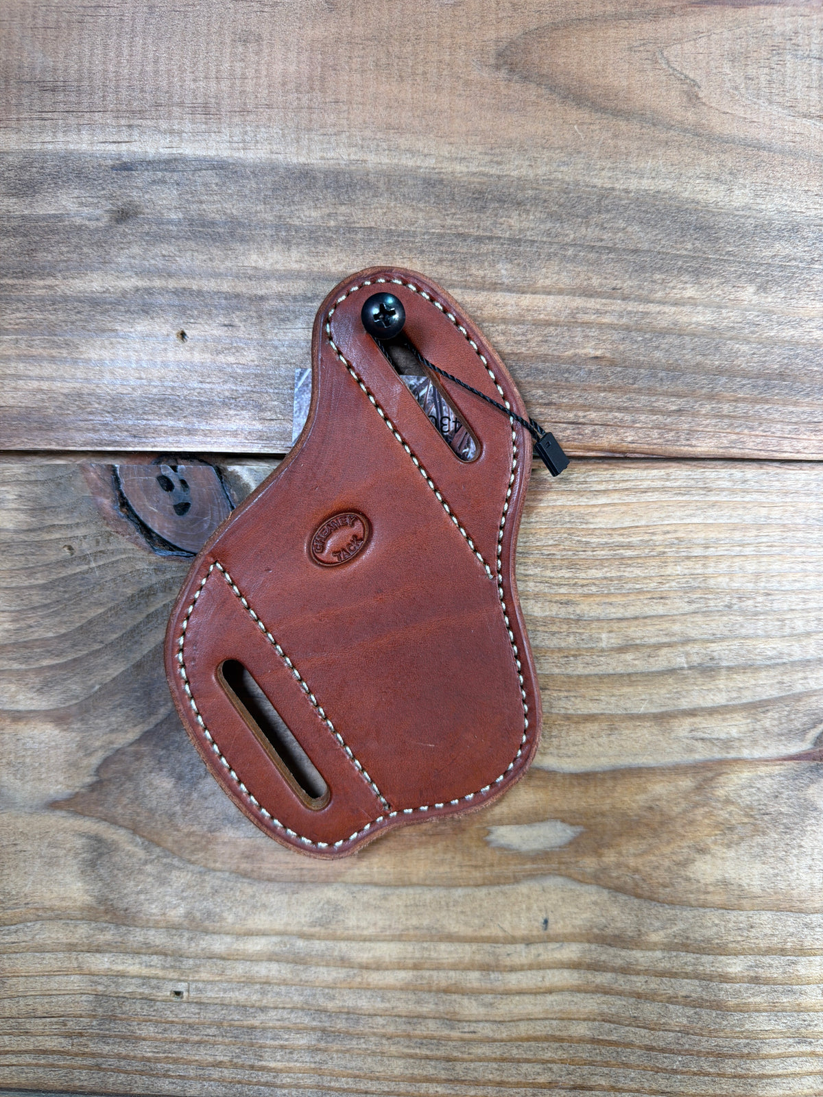018 Cheaney 4" Knife Sheath Medium Oiled