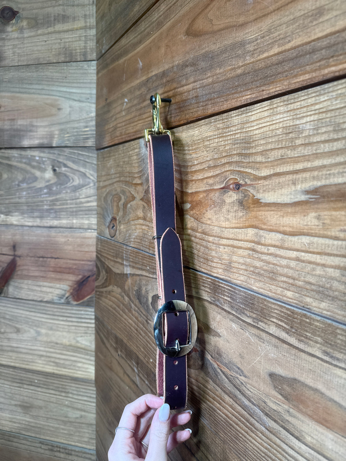 Bottom Breast Collar Tug w/ Brass Clip
