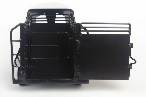 Little Buster's Gooseneck Half Top Trailer Black