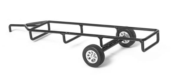 Little Buster's Bumper Hitch Hay Trailer- Black