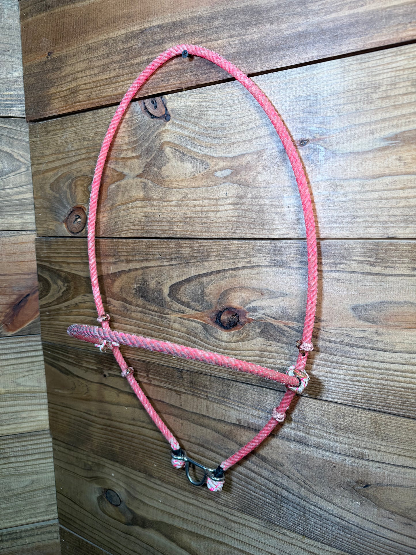 16 B's Maker Tack Pink Rope Headsetter