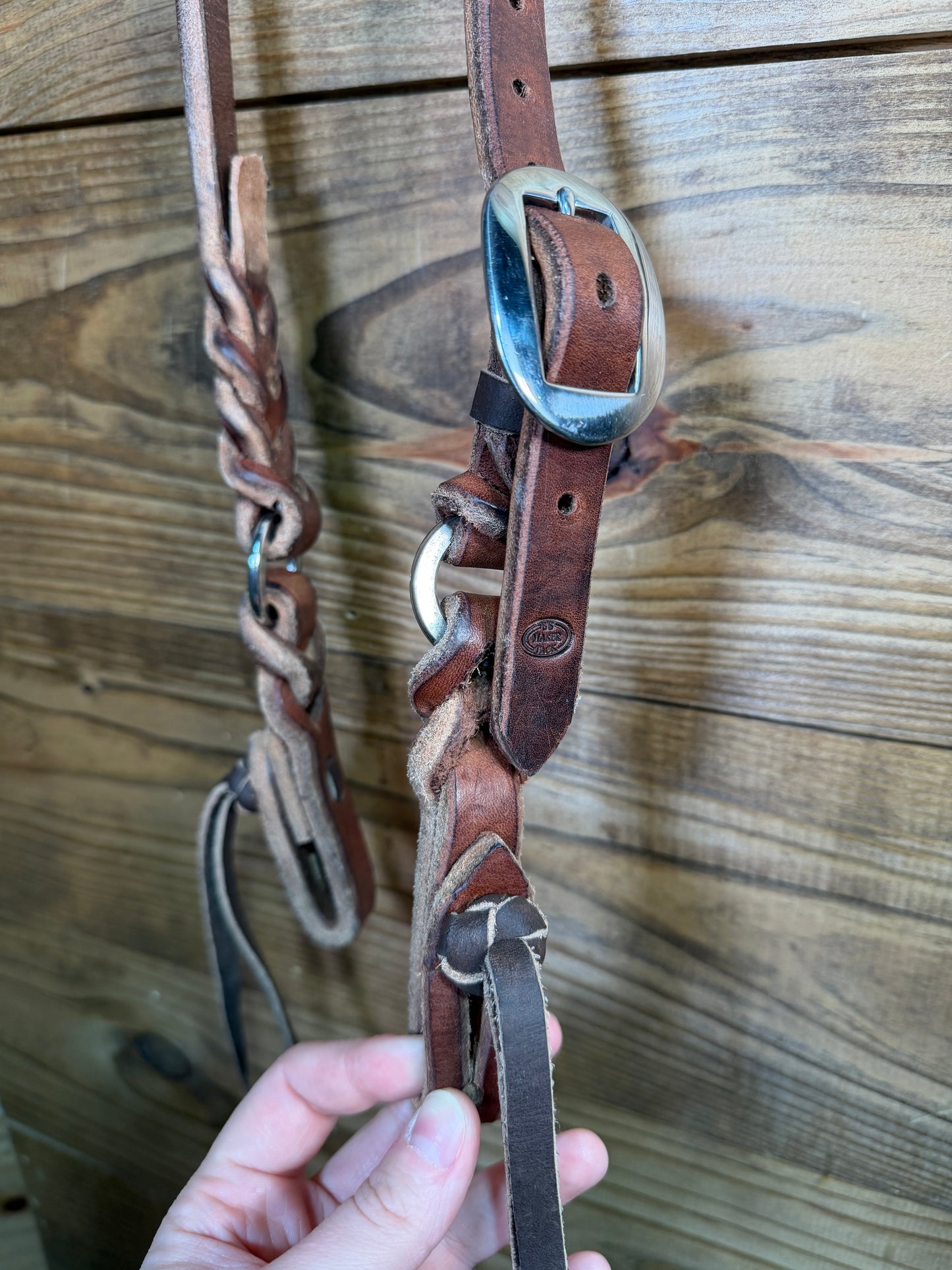 14 Headstall B's Maker Tack Braided One Ear Braided Ear