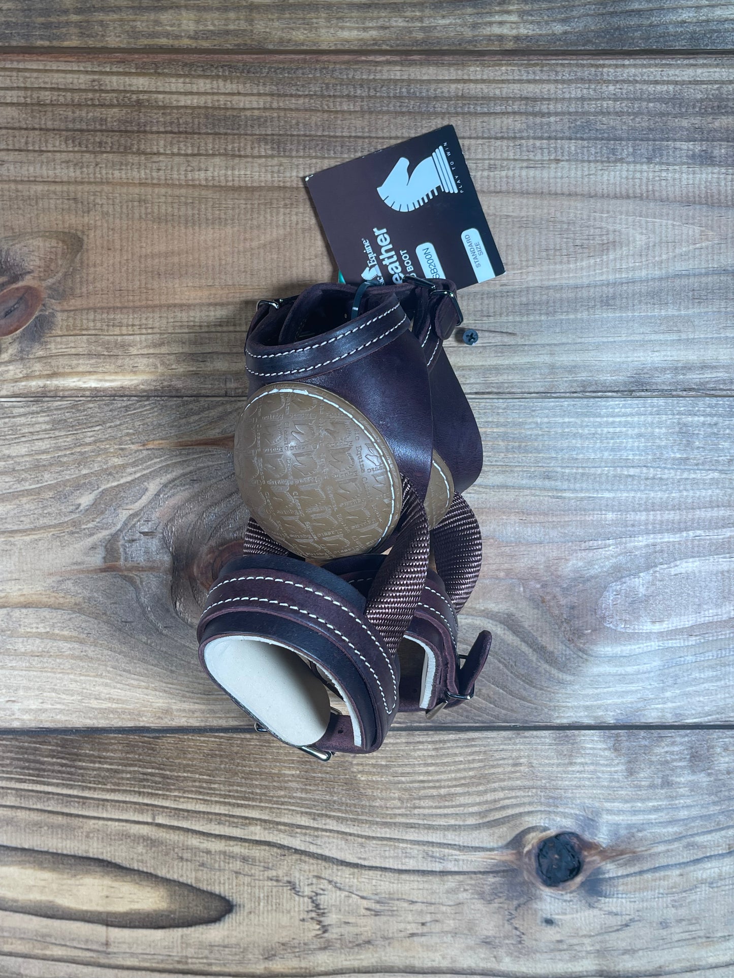 Classic Equine Leather Skid Boots