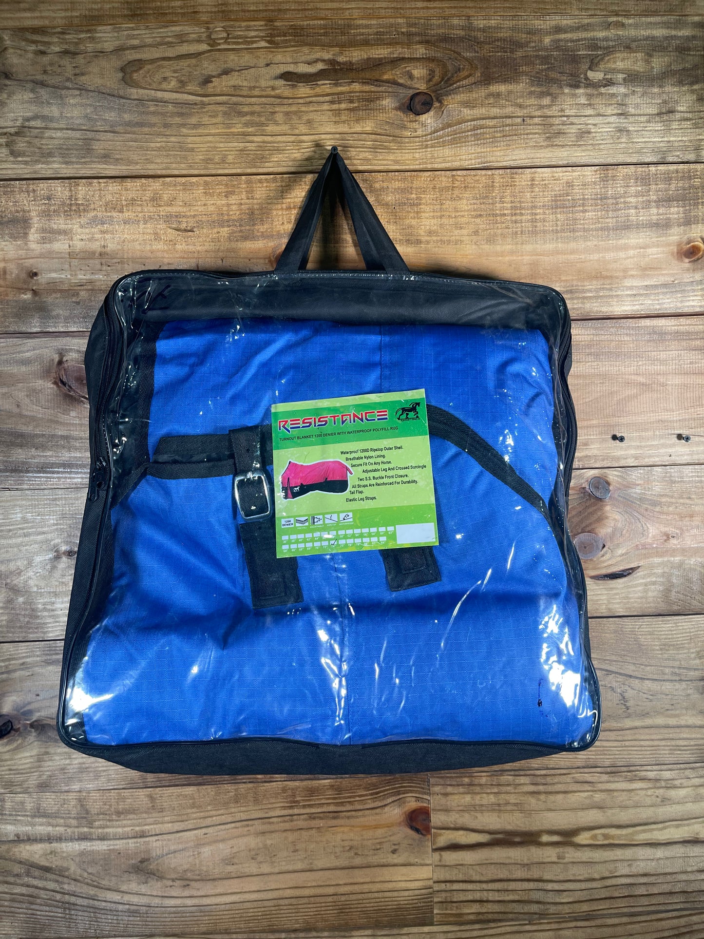 Blue Resistance Winter Blanket