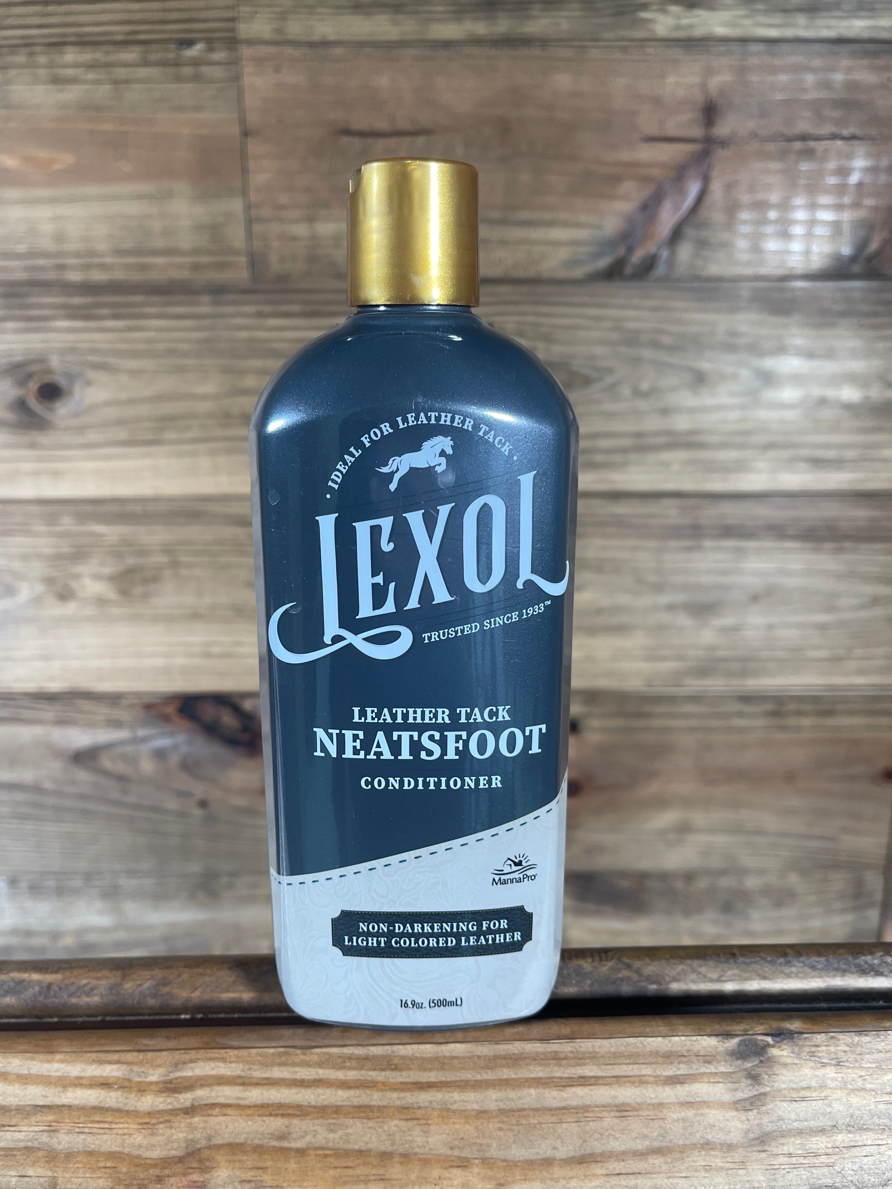 Lexol Leather Tack Neatsfoot Conditioner 16.9 Oz - 3-in-1 Leather Care For Saddles, Car Seats & More Leather Tack Care Lexol Leather Tack Neatsfoot Conditioner 16.9 Oz - 3-in-1 Leather Care For Saddles, Car Seats & More Leather Tack Care