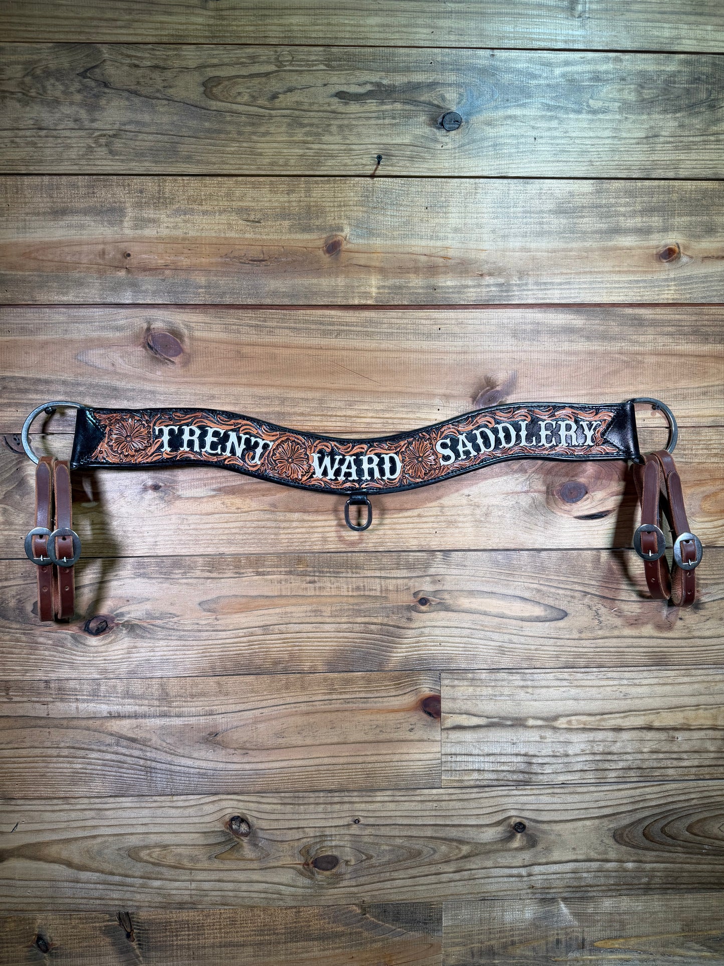 TC38 3" Black Dyed Tooled Tripping TWS