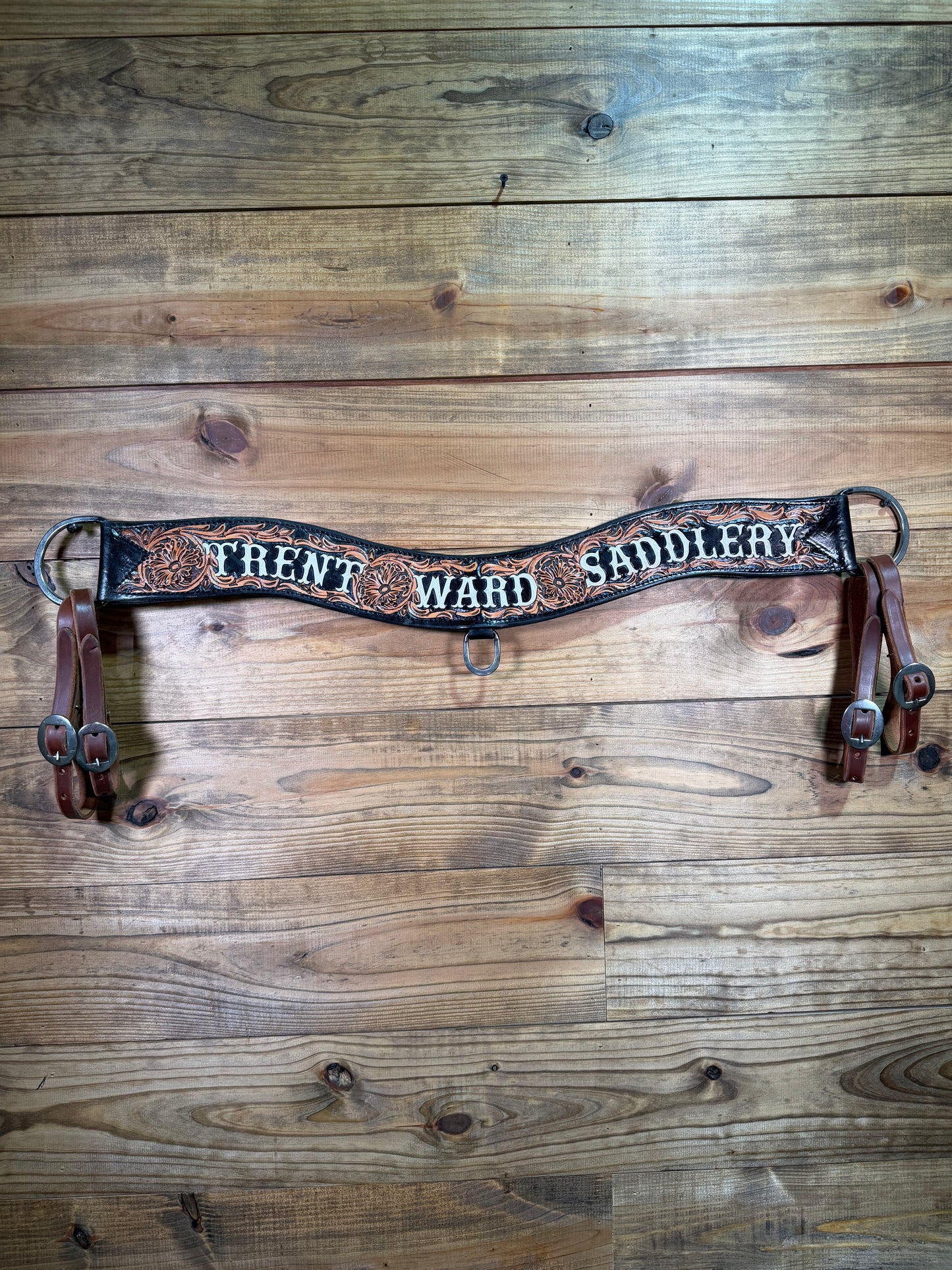 TC39 3" Black Dyed Tooled Tripping TWS