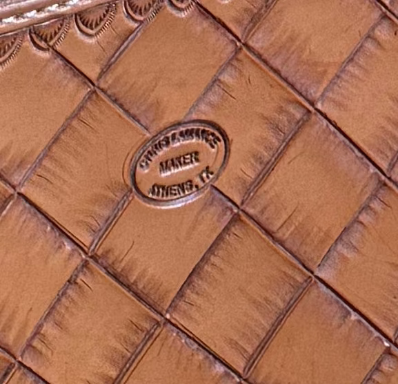 Chris Lamance Tooled Purse