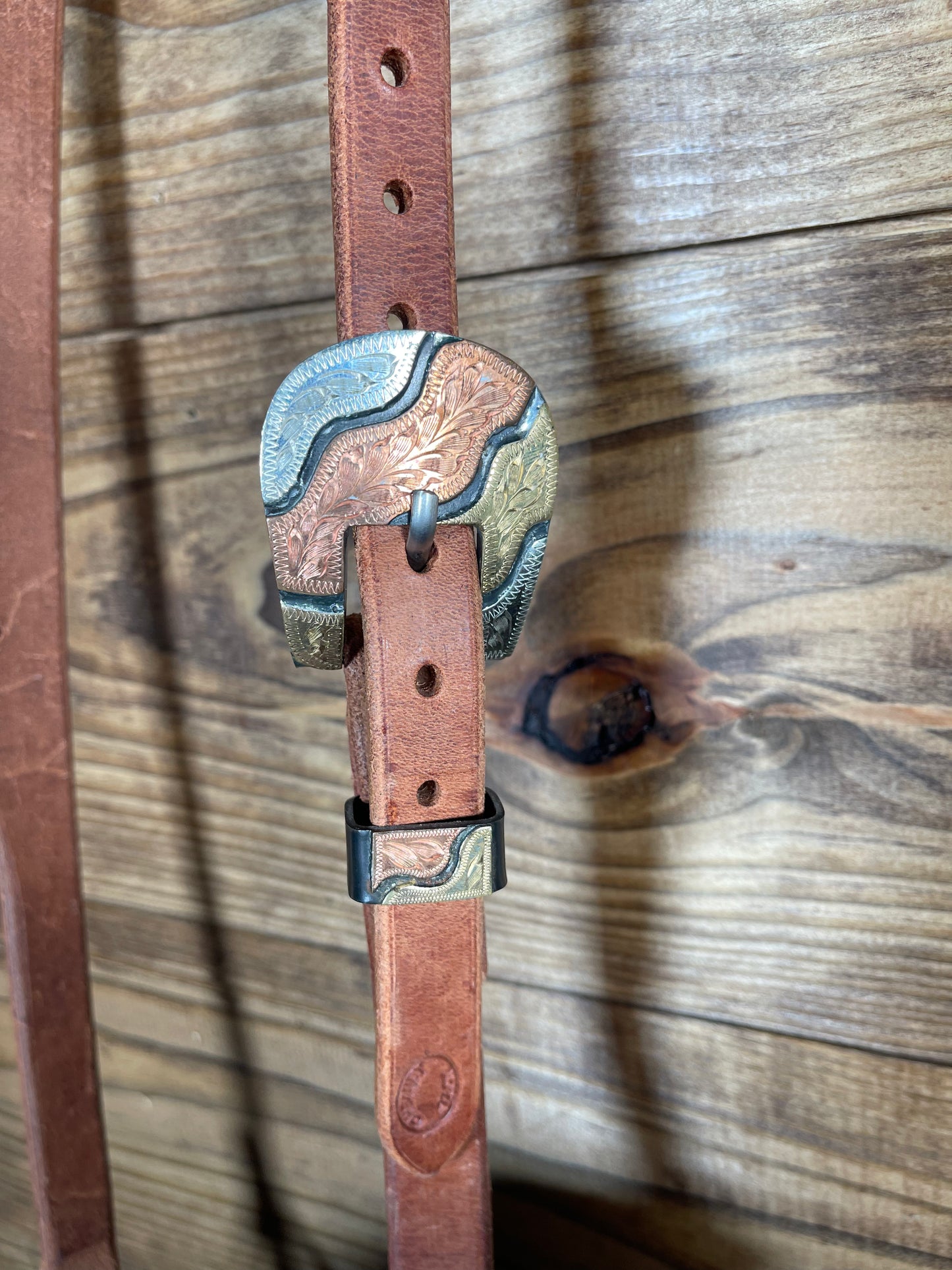 Cheaney Split Ear w/ Rod Teuscher Buckles Copper Buckle