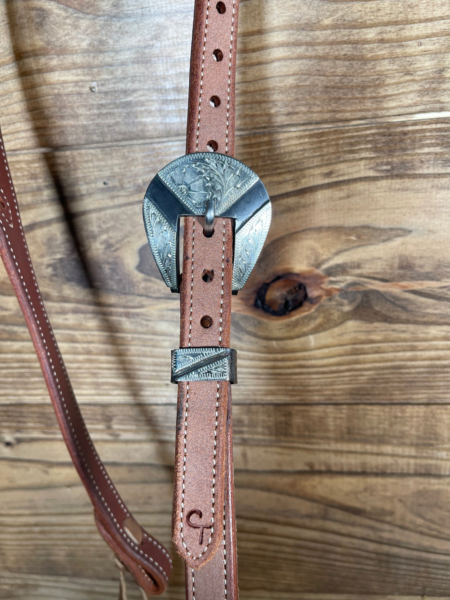 Cheaney Split Ear w/ Rod Teuscher Buckles Silver Buckle