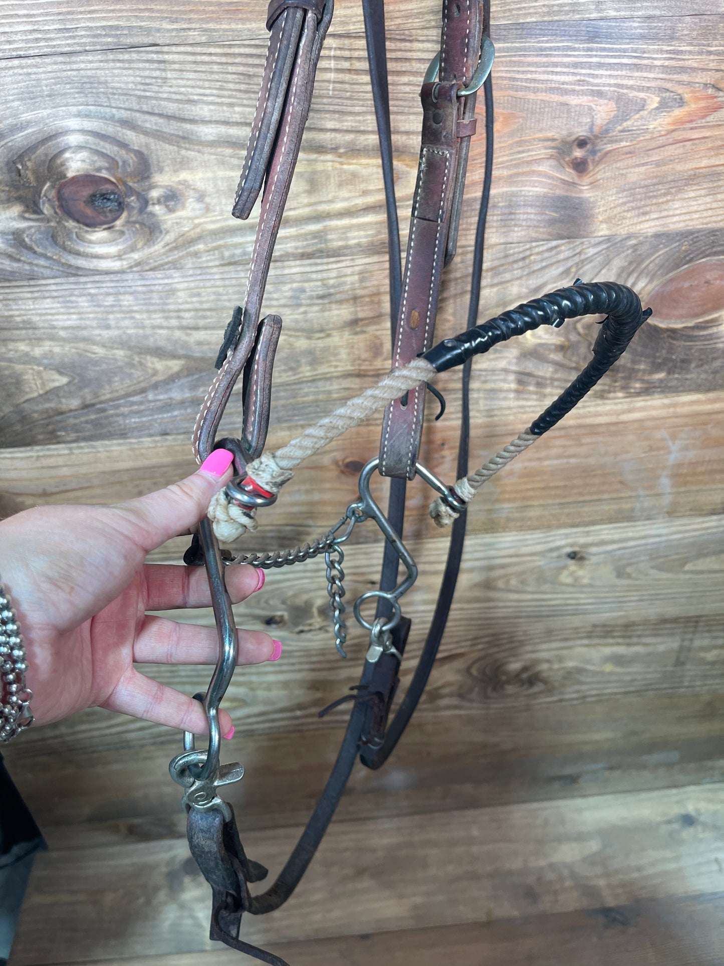 Barrel Racer Bit Marked DR USEDTACK43