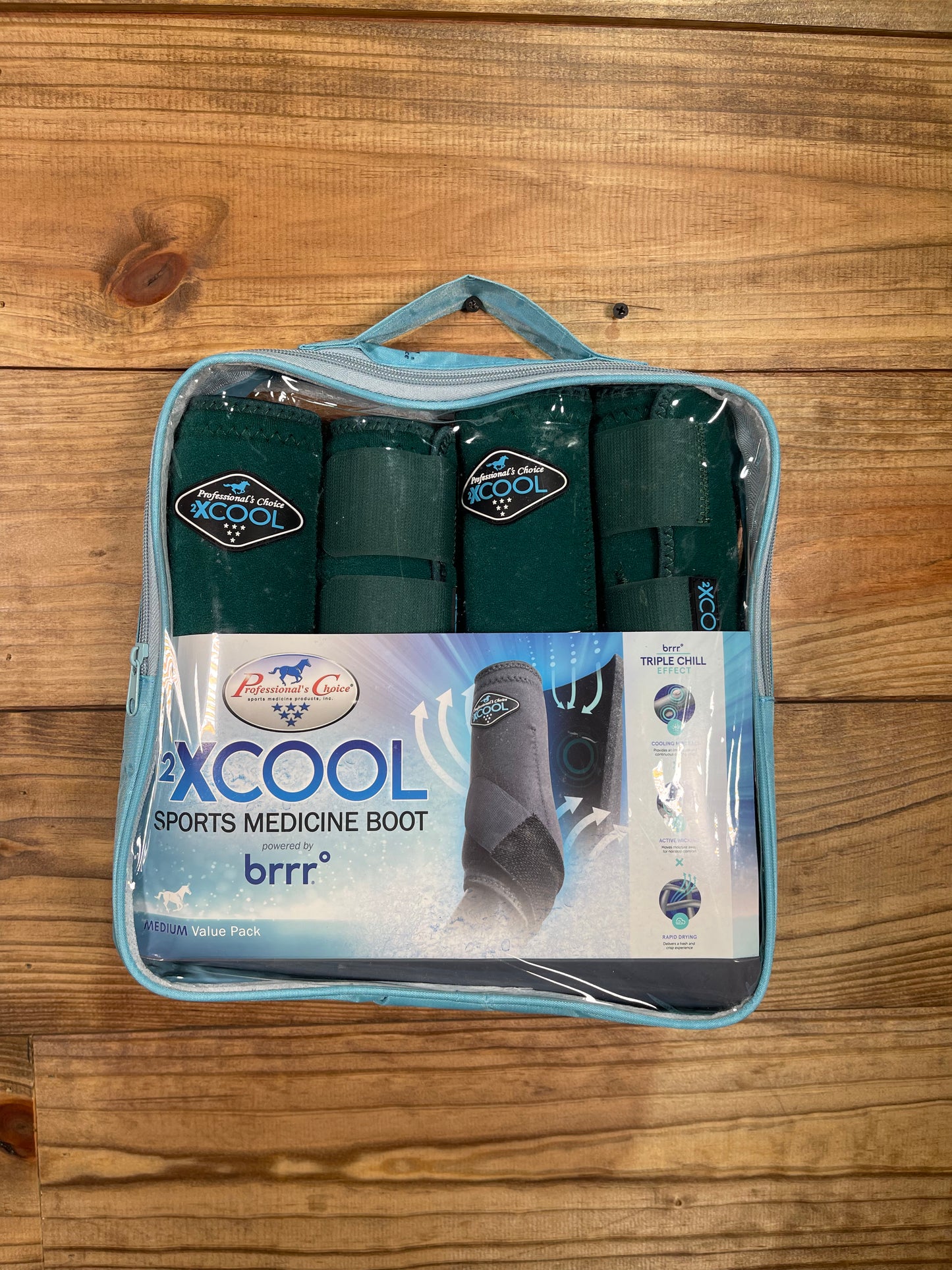 Professional Choice Splint Boot Pack- Green