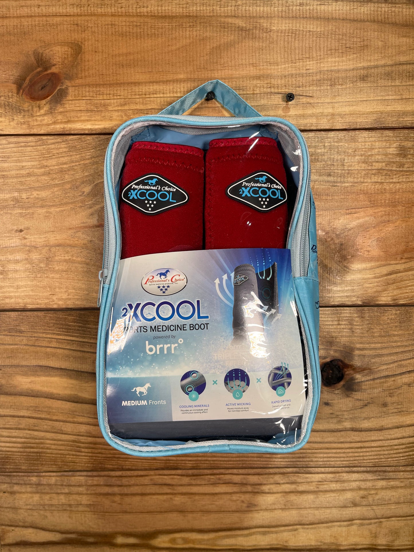 Professional Choice Splint Boot/ Front- Crimson