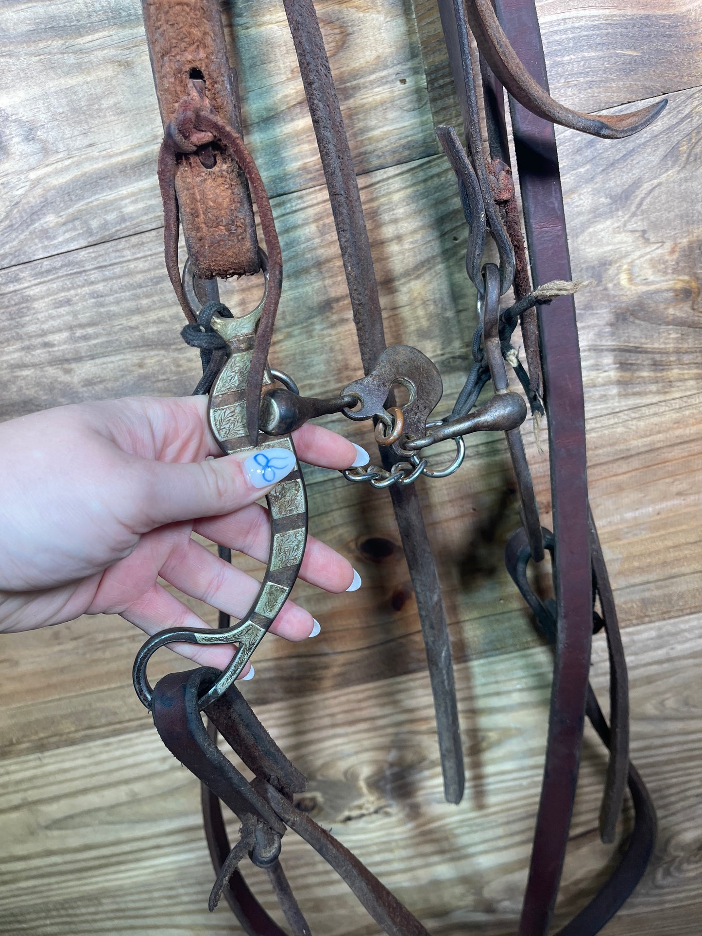 S. White Spoon Bridle USEDTACK62