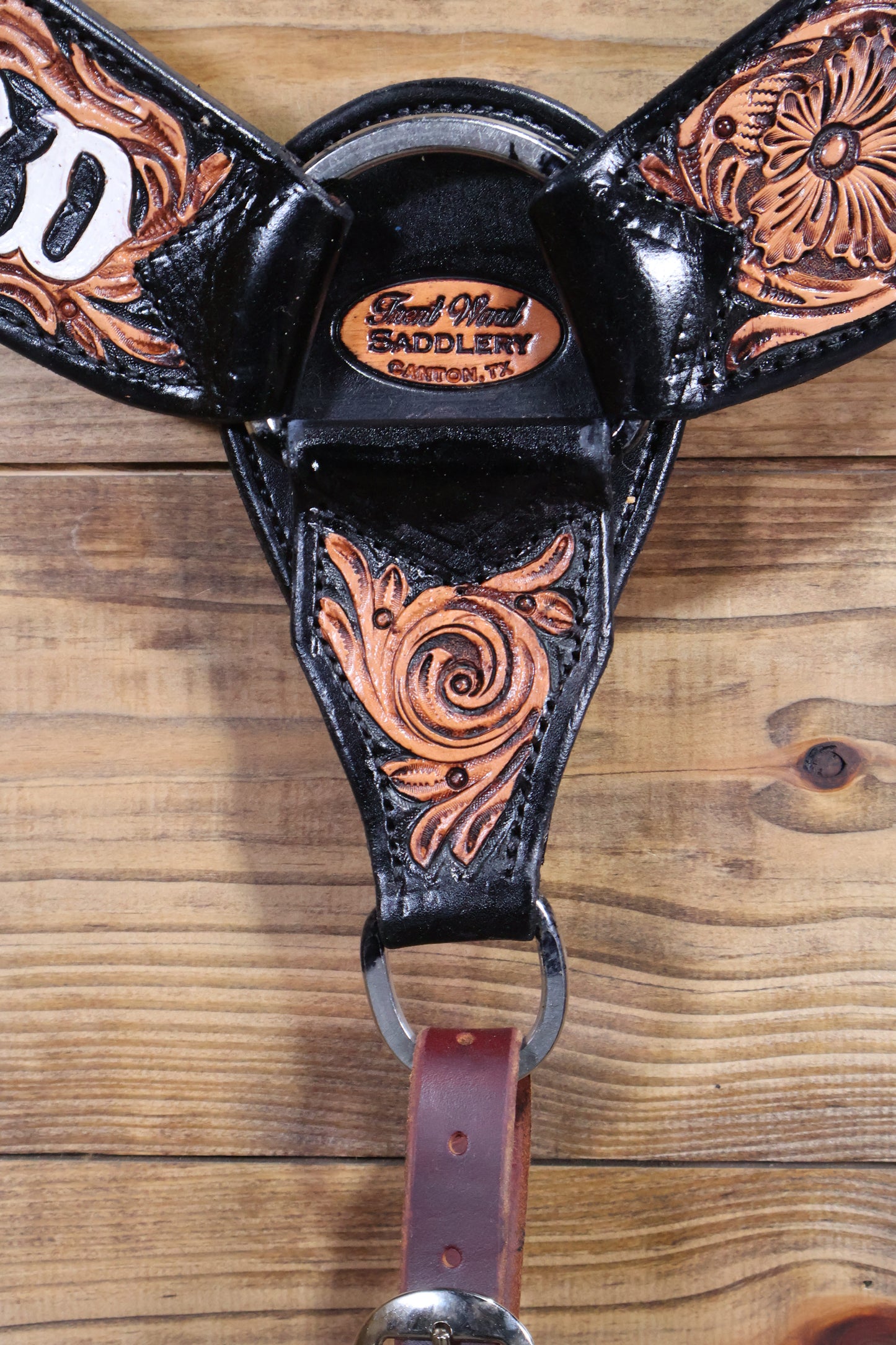 BC47 Trent Ward Tooled 3" Black Dyed