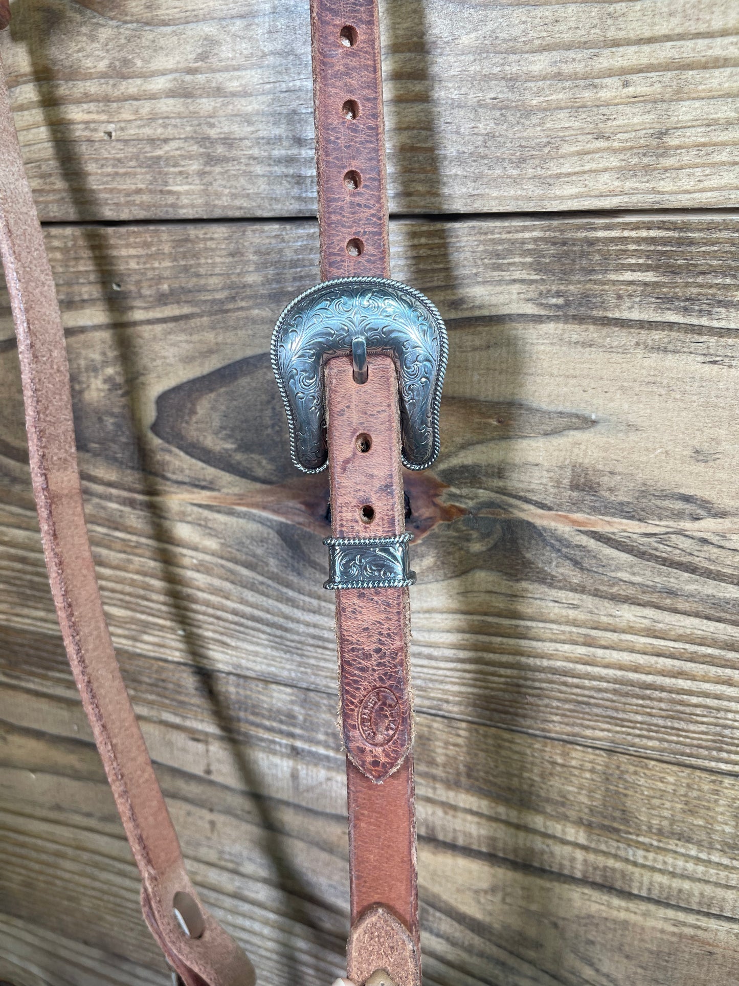 Cheaney Work Slide Ear w/ Custom Buckle