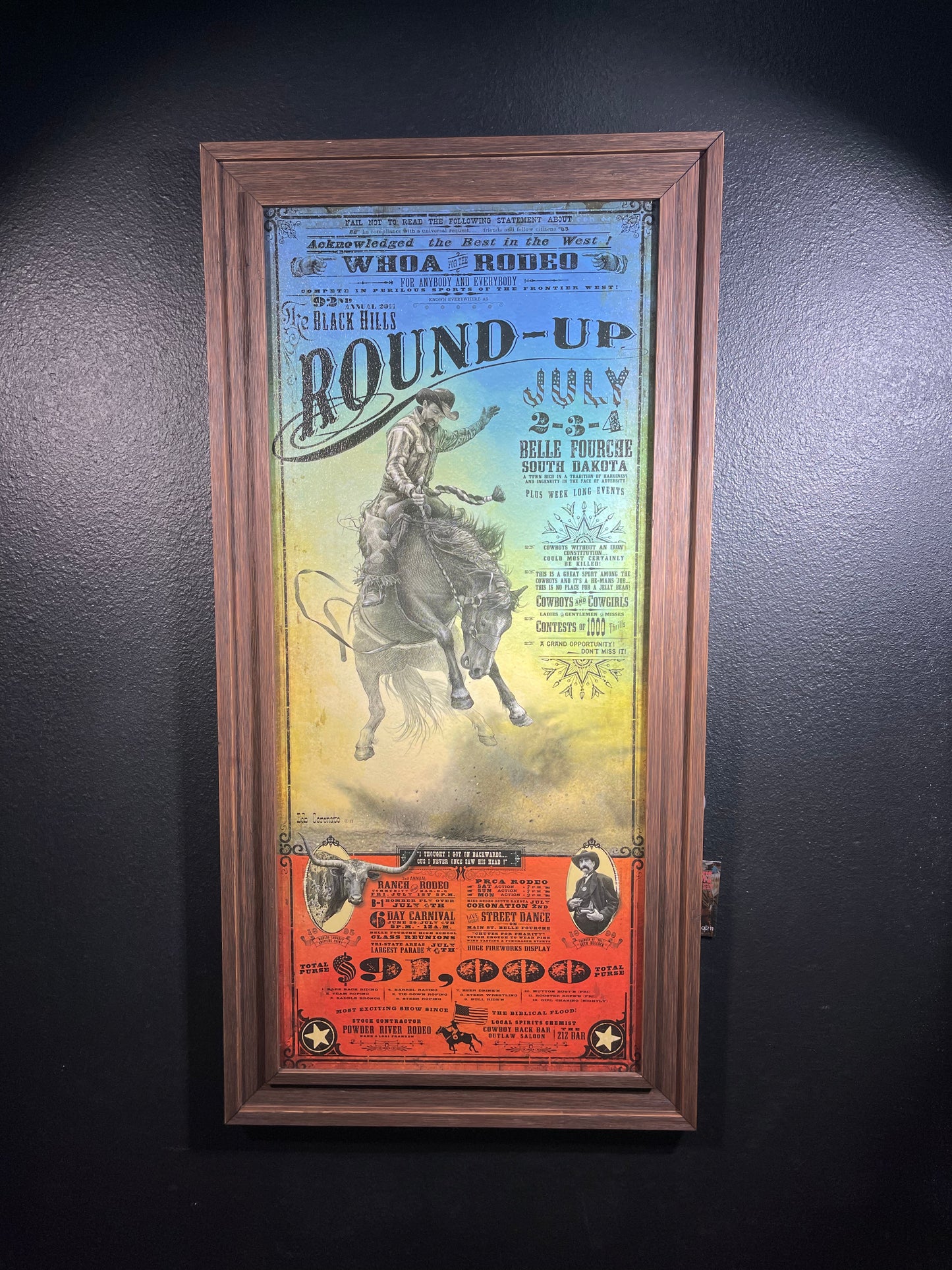 Black Hills Round Up- 18x39