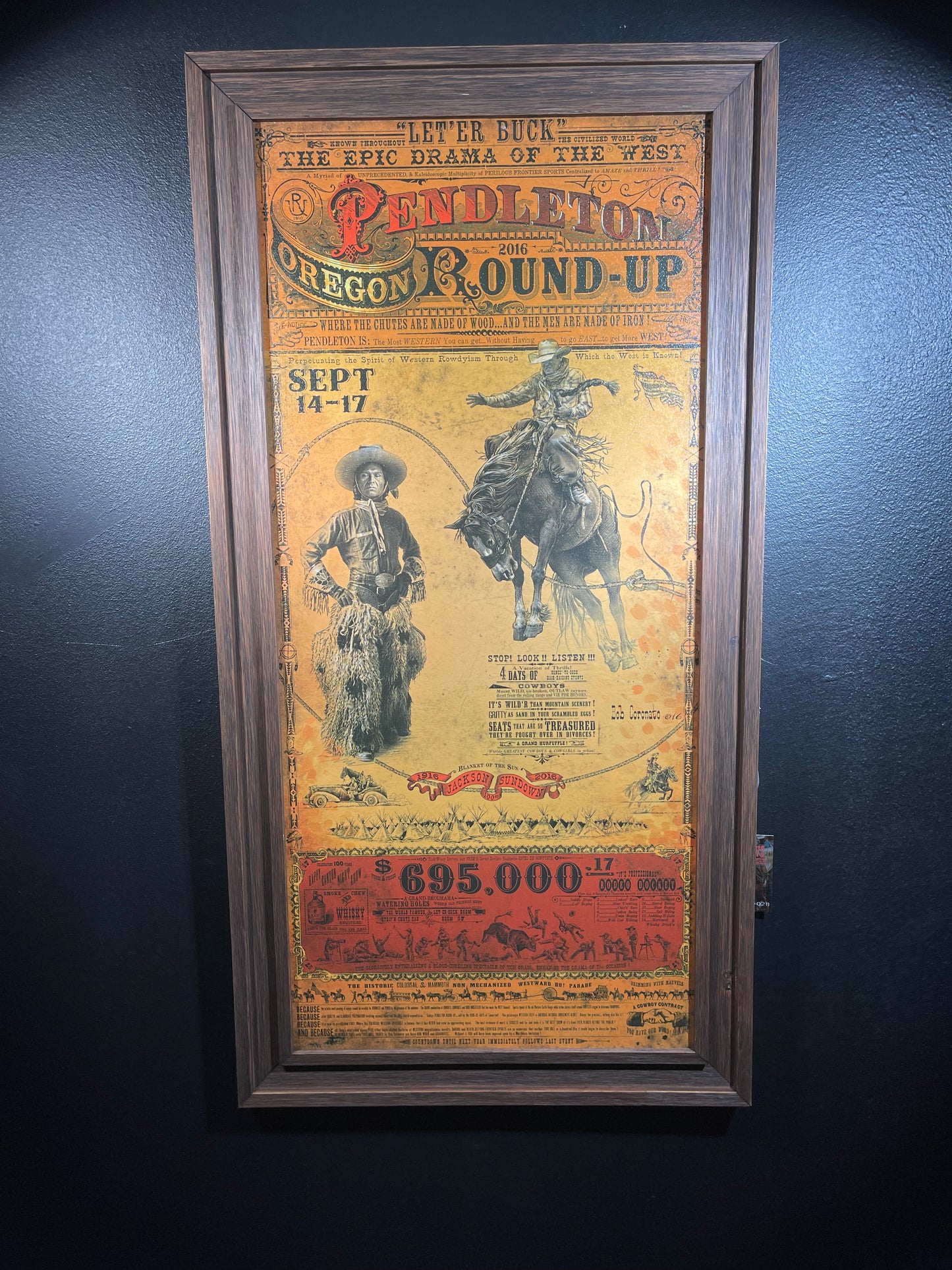 Pendelton Round Up- 18x39