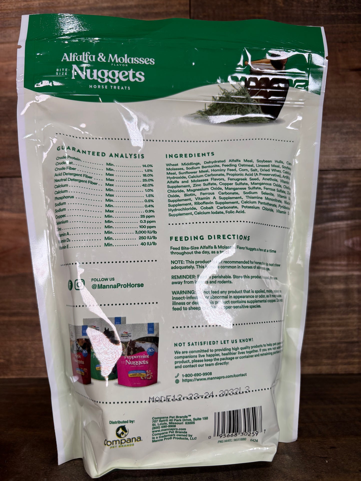 MannaPro Alfalfa & Molasses Flavor Nuggets
