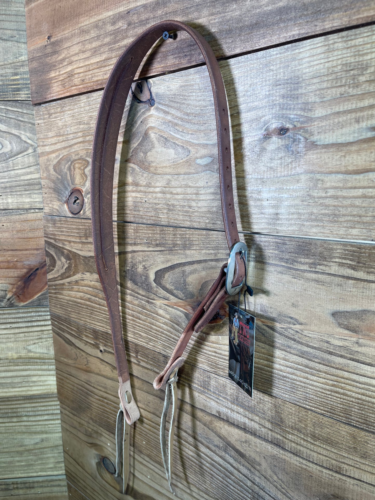 Cheaney Work Dark Oil Split Ear Headstall