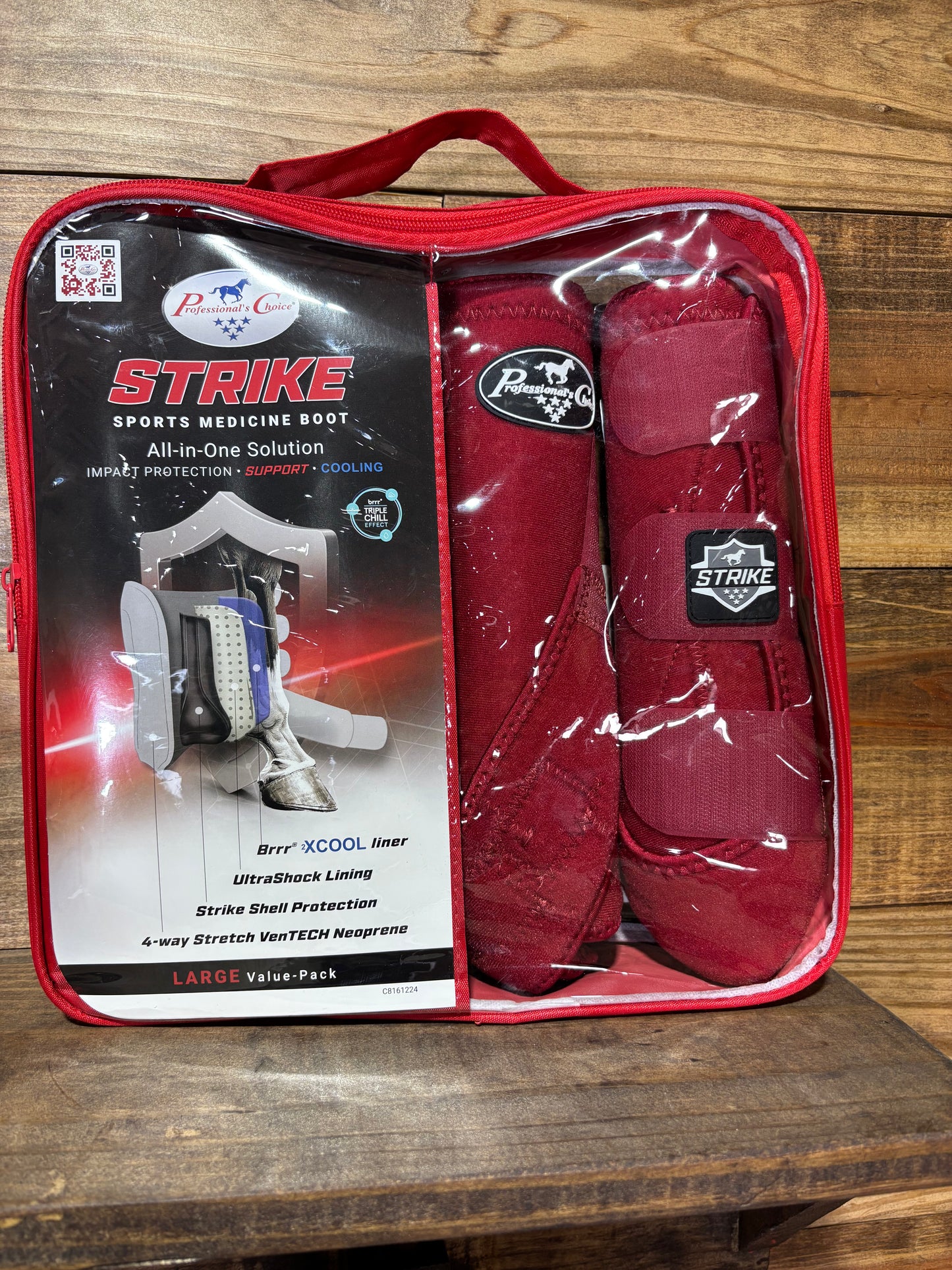 Professional Choice Strike Boot Pack- Crimson