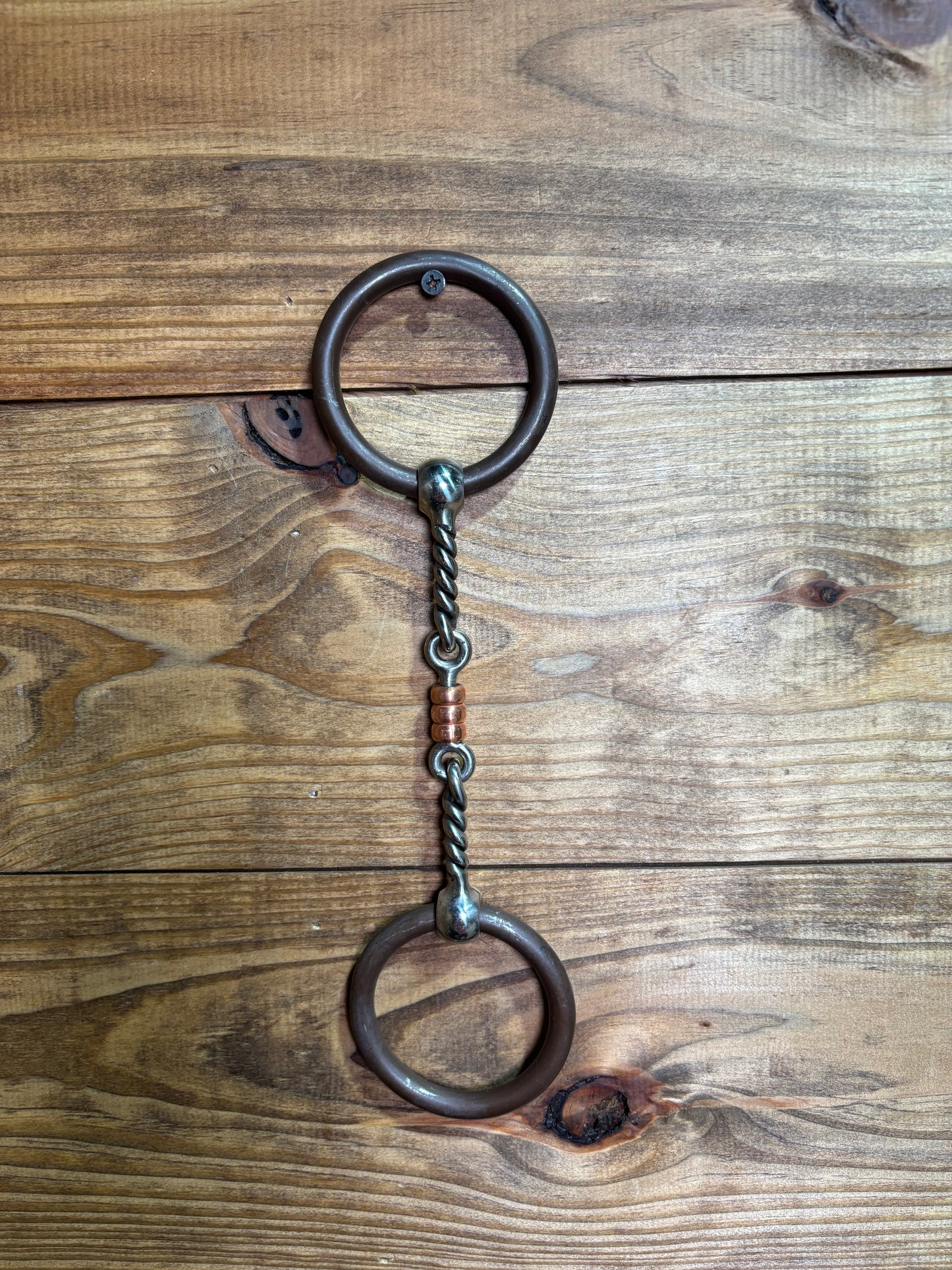 Professional Choice AV Ring 3 Piece Twist Snaffle