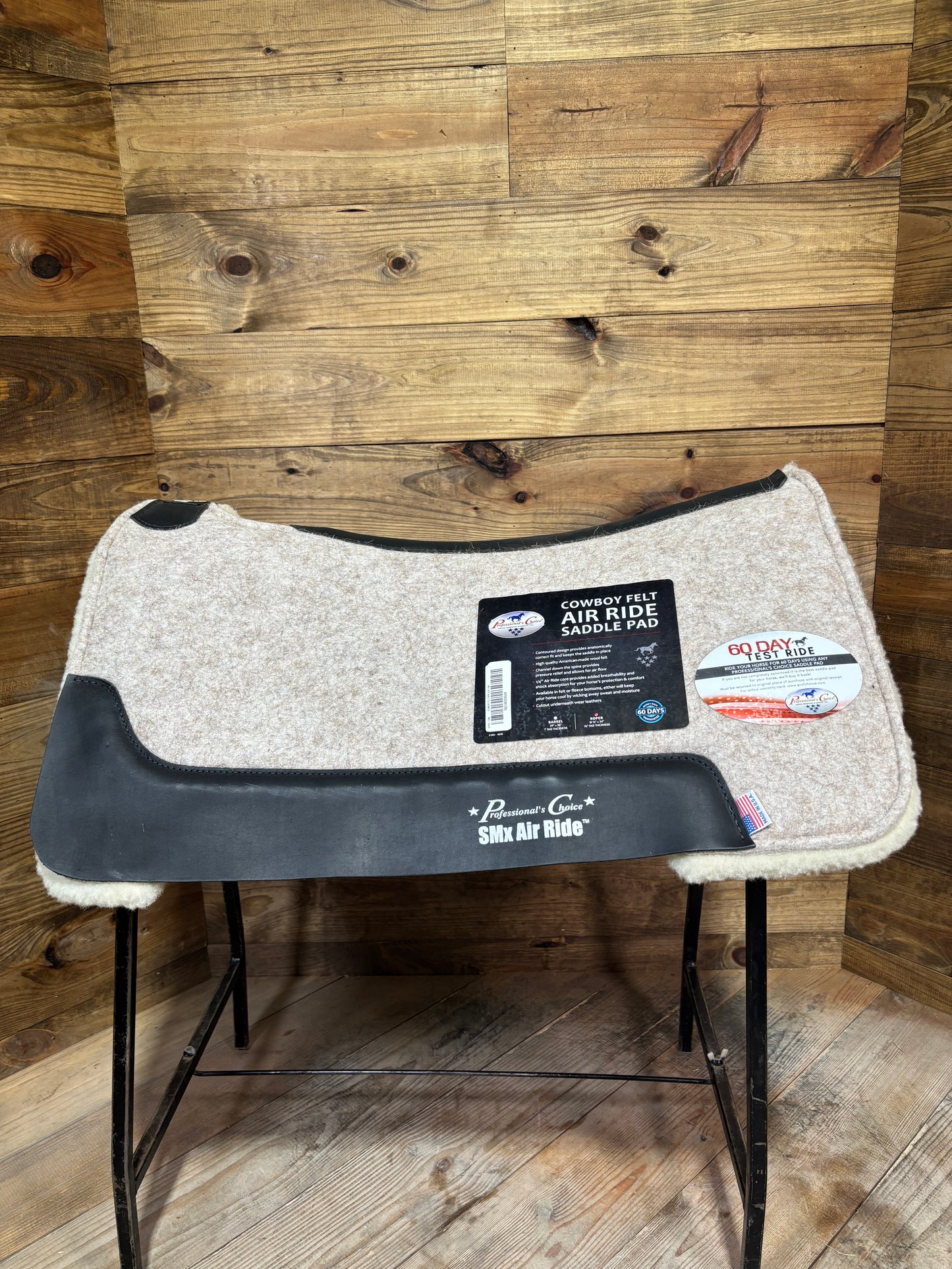 Pro Choice Cowboy Felt Pad Tan